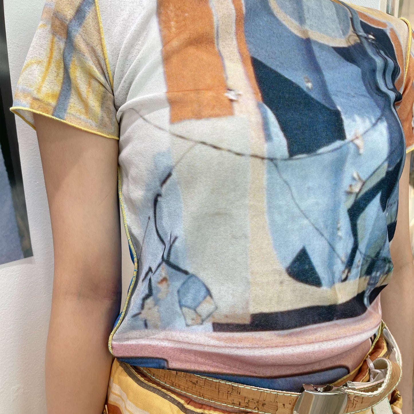 print top / car / プリントトップ