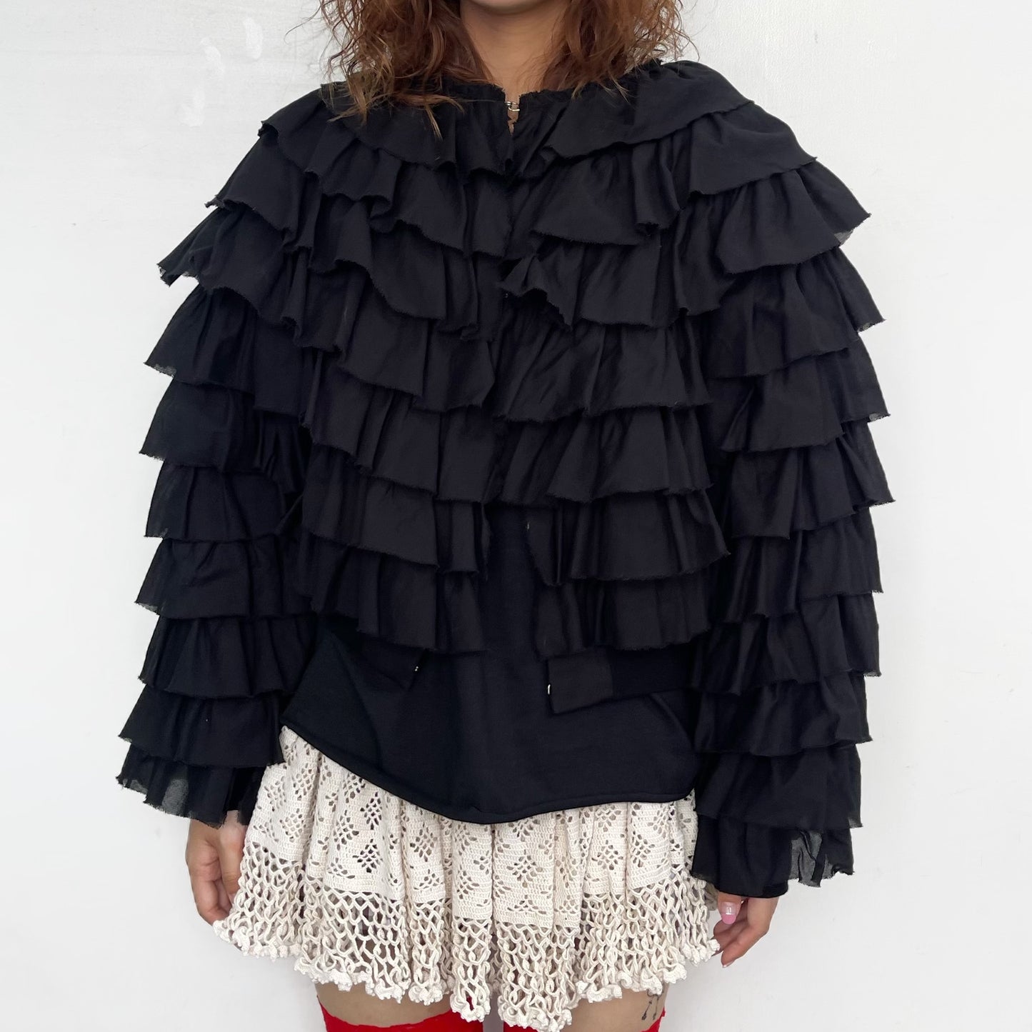 Frill Jacket / Black / フリルジャケット