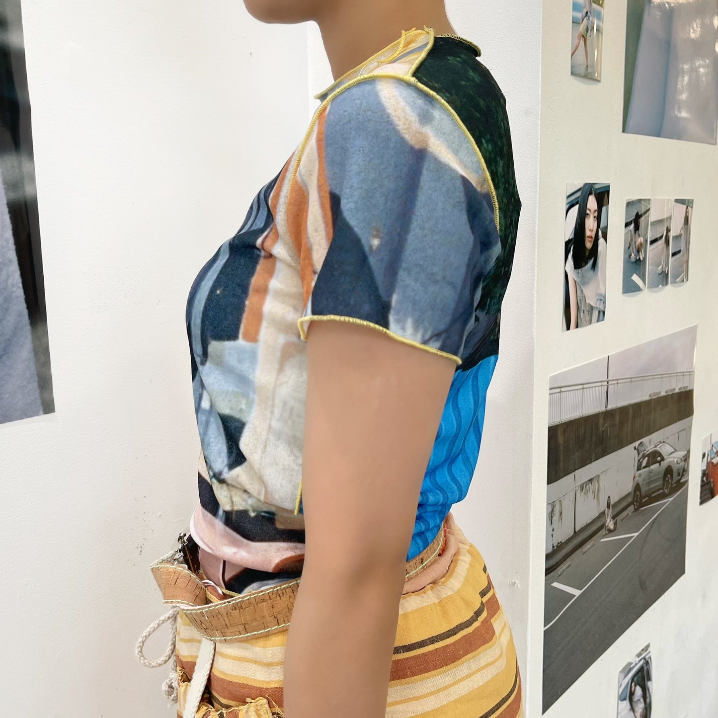 print top / car / プリントトップ