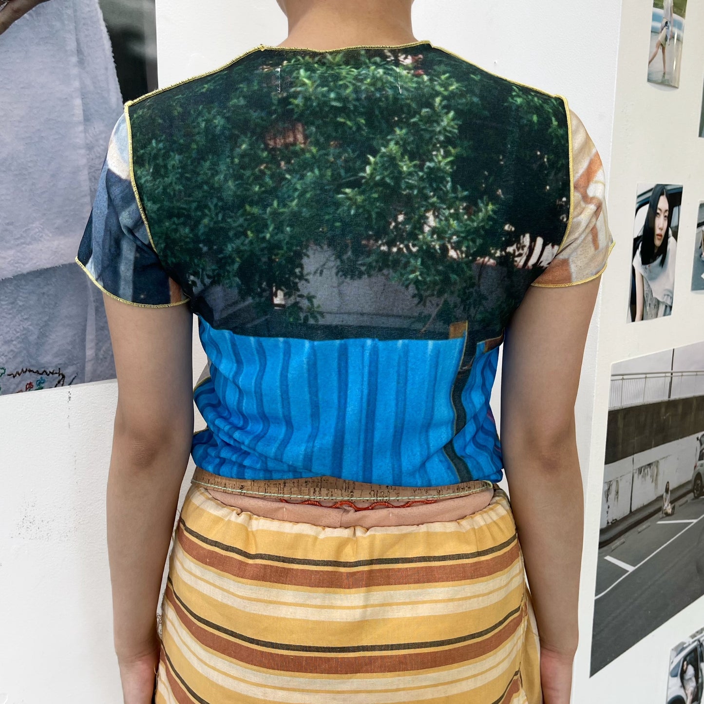 print top / car / プリントトップ