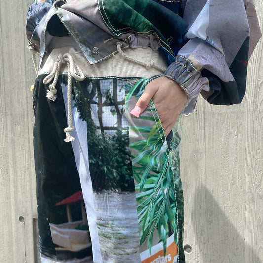 photo stripe pants / フォトストライプパンツ