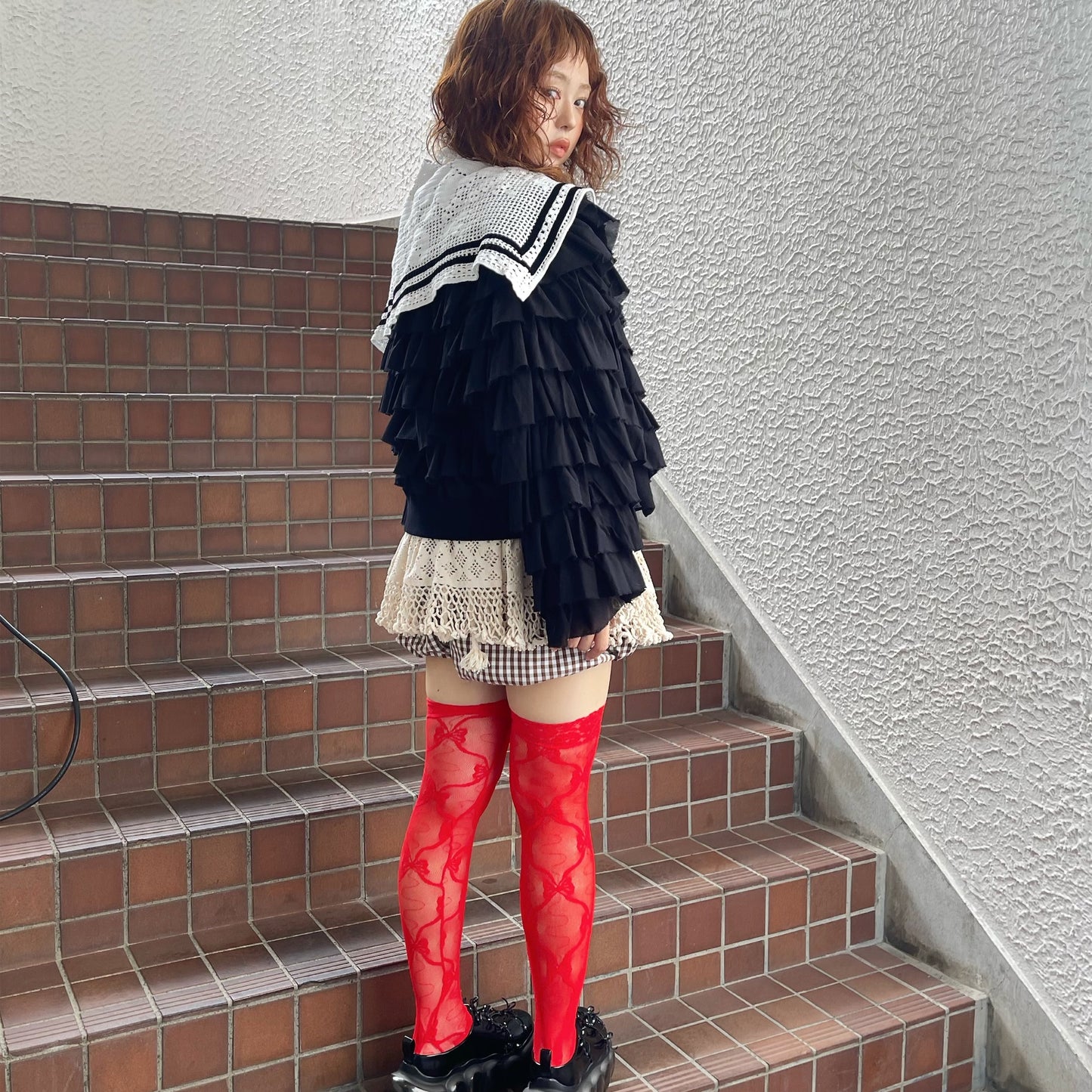 Frill Jacket / Black / フリルジャケット