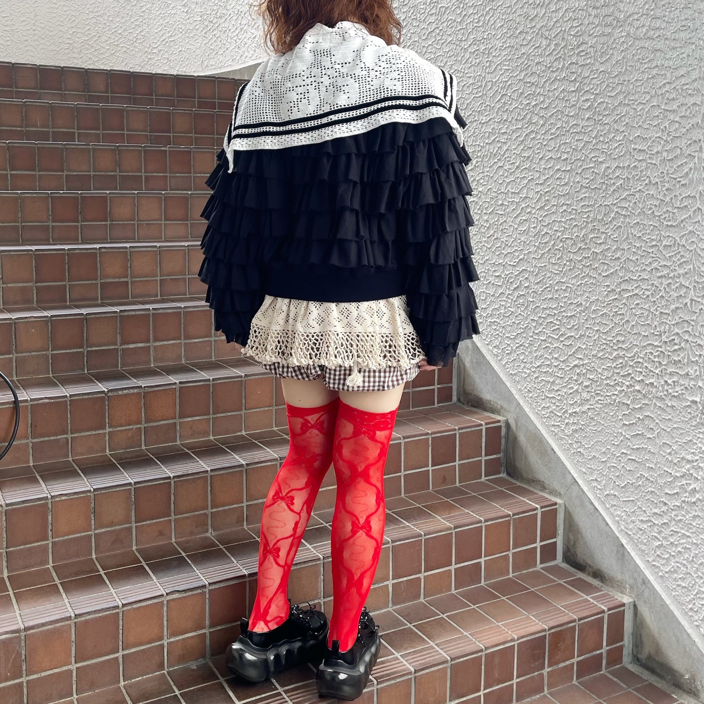 Frill Jacket / Black / フリルジャケット