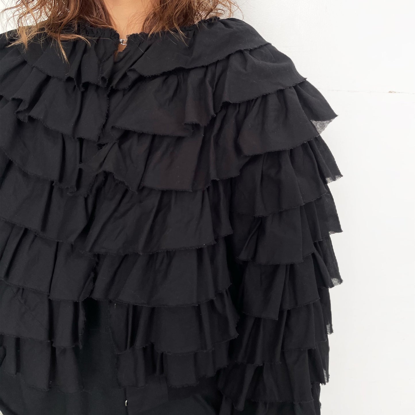 Frill Jacket / Black / フリルジャケット