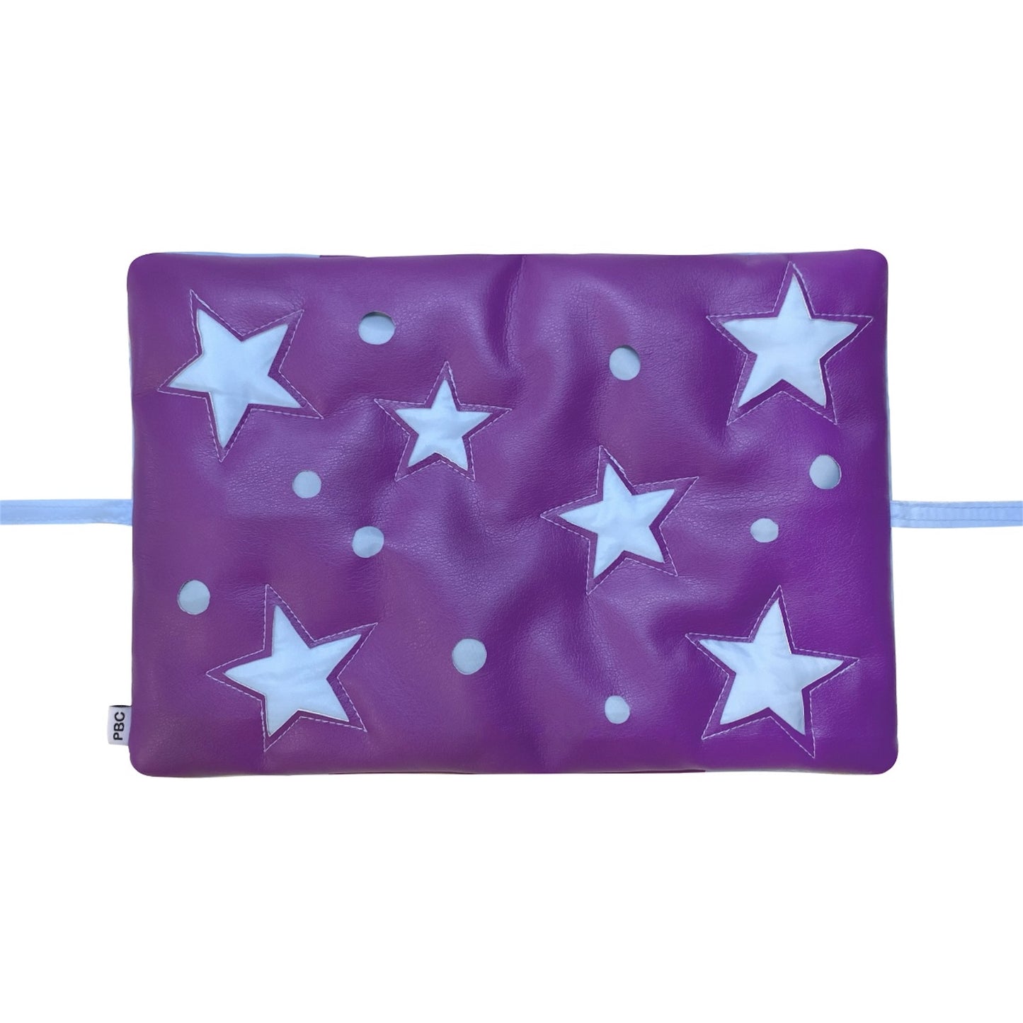 Jumping Star Book / sky×purple / ノート付きブックカバー