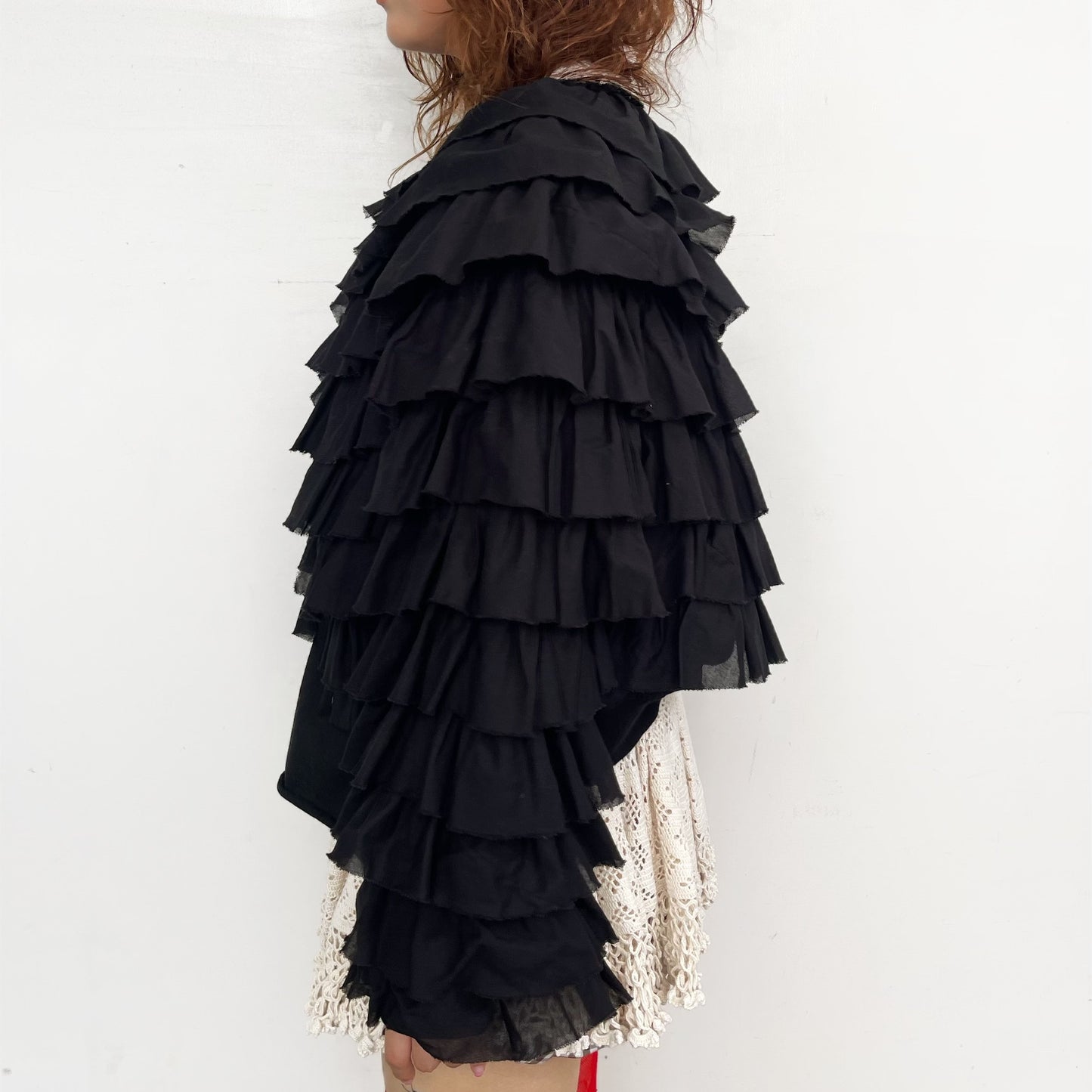 Frill Jacket / Black / フリルジャケット