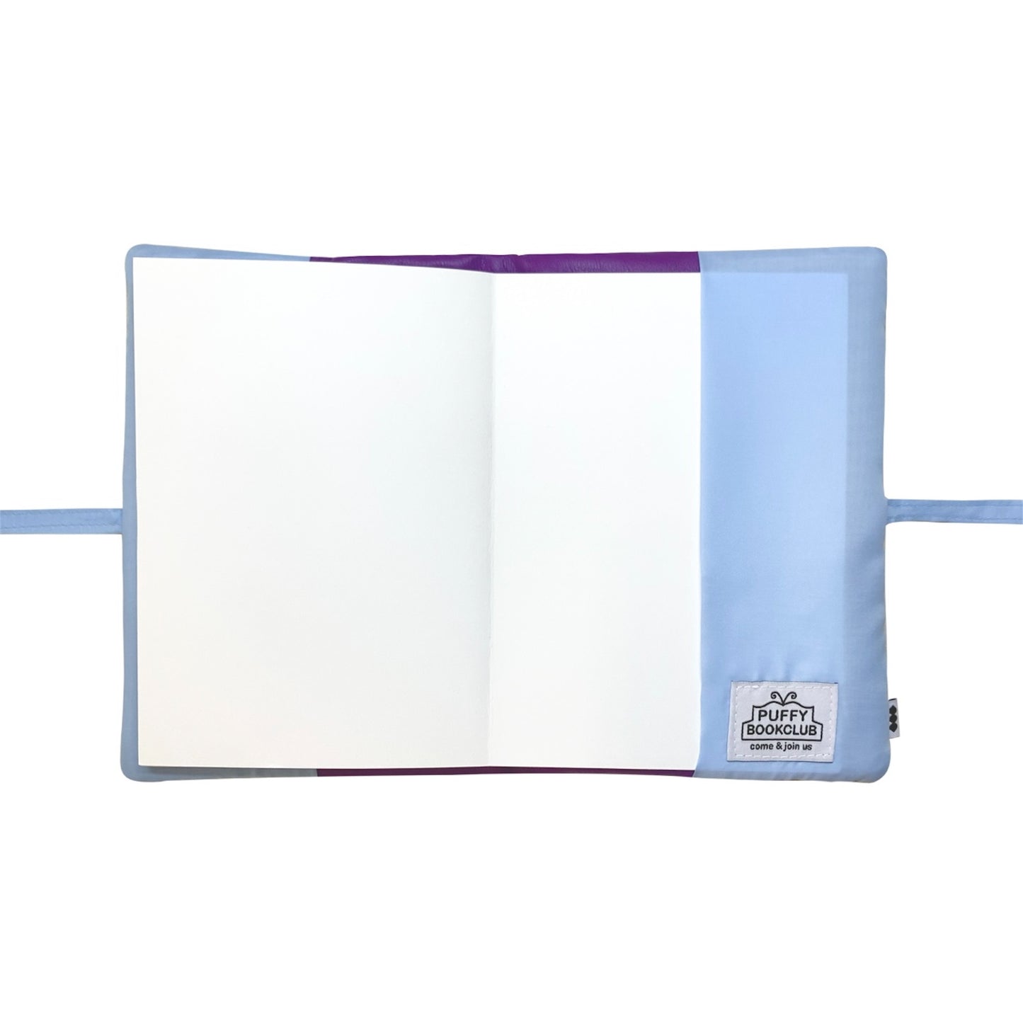 Jumping Star Book / sky×purple / ノート付きブックカバー