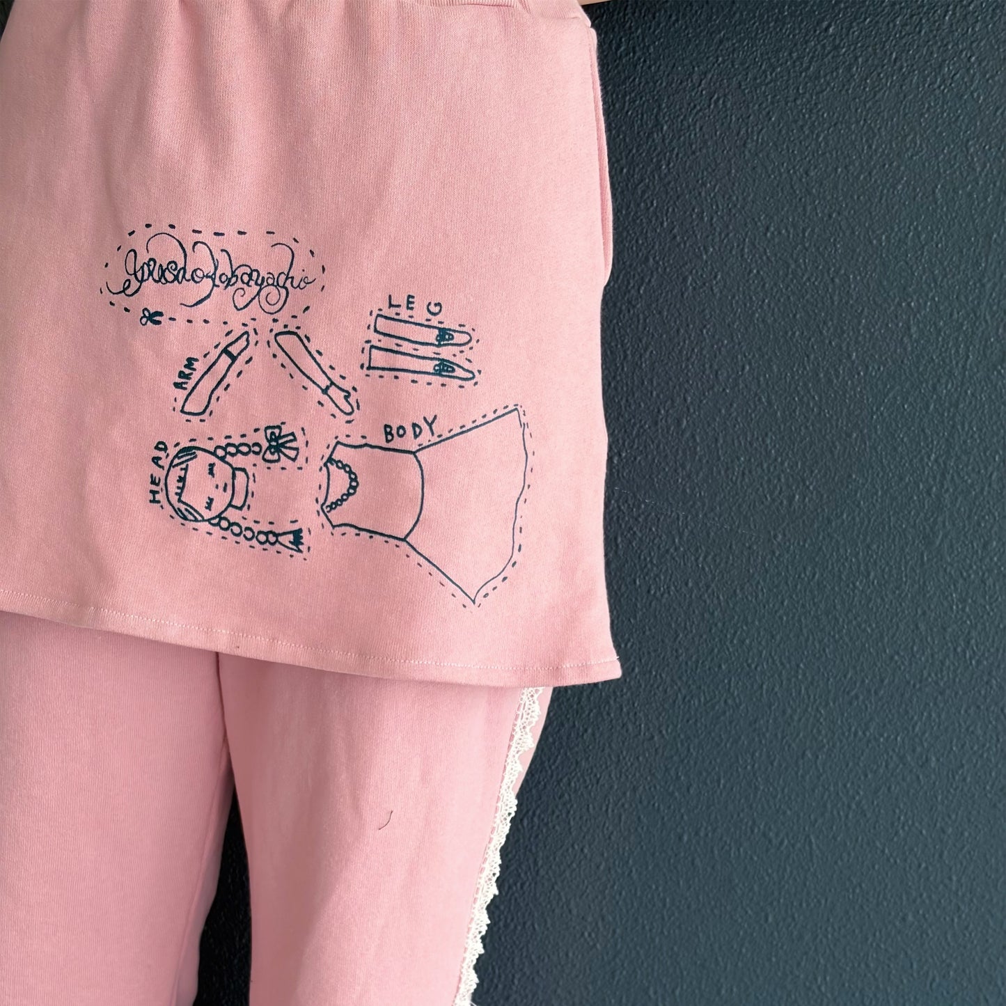 Skirt pants / Pink / スカートパンツ