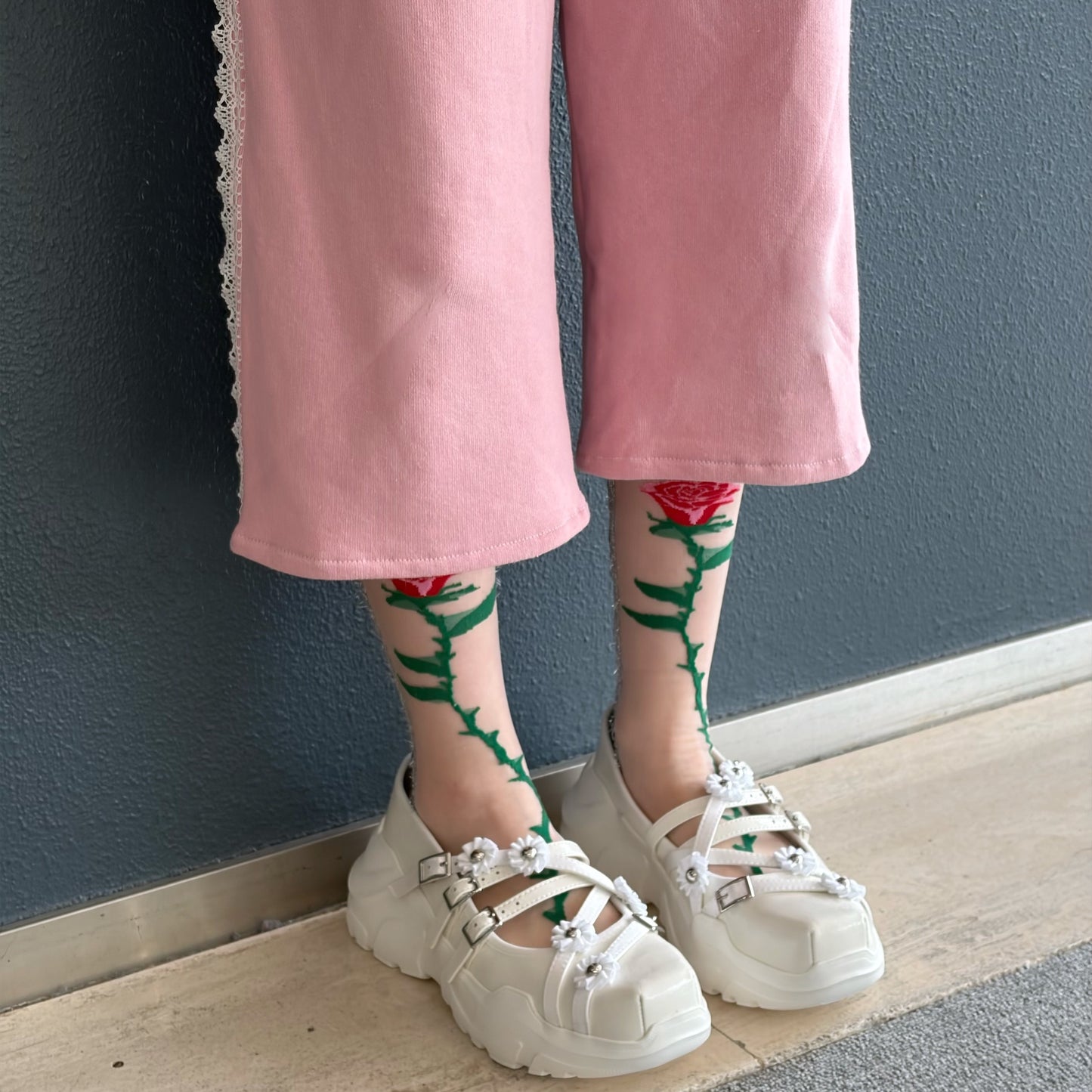 Skirt pants / Pink / スカートパンツ