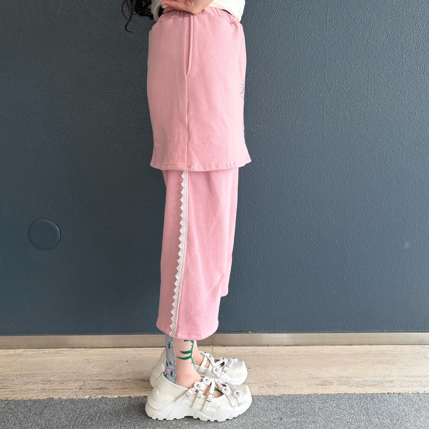 Skirt pants / Pink / スカートパンツ