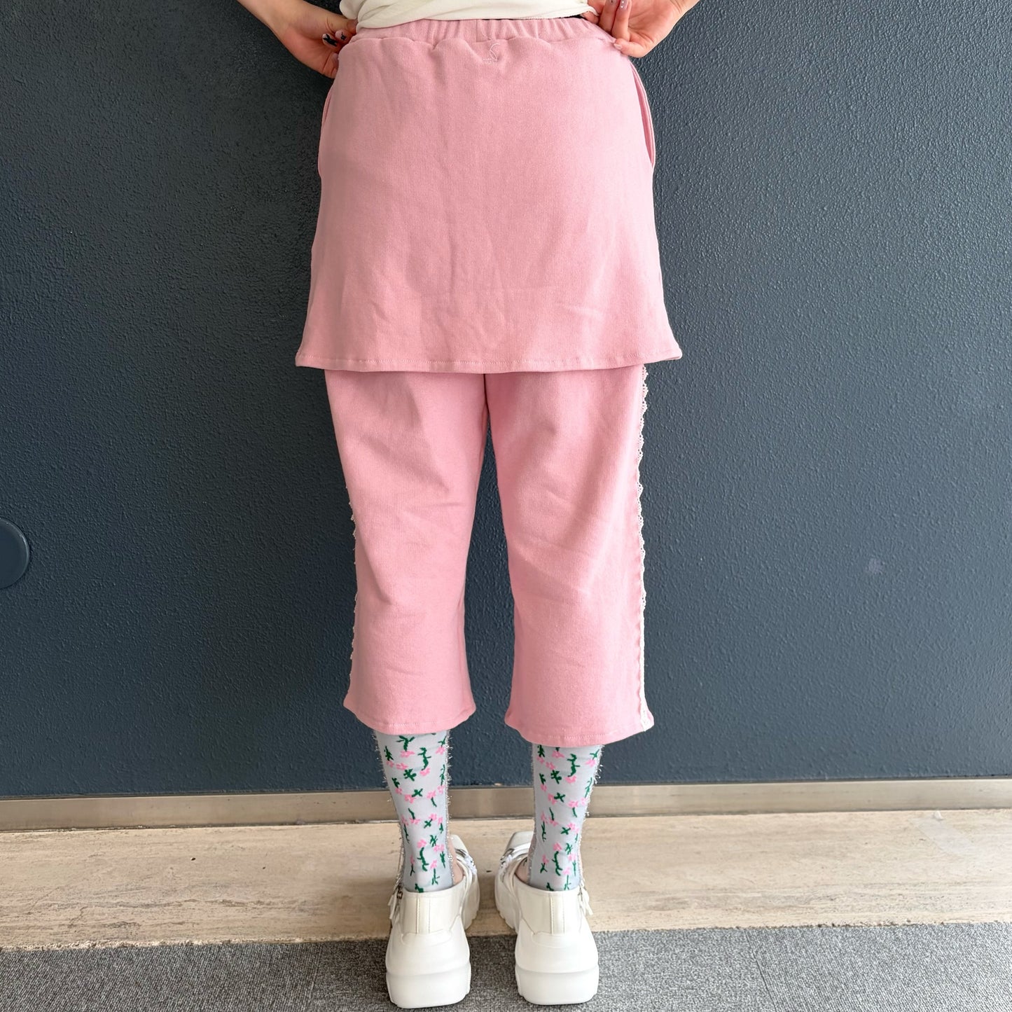 Skirt pants / Pink / スカートパンツ