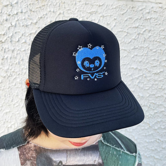 Heart Koala CAP / BLUE / グラフィック刺繍キャップ