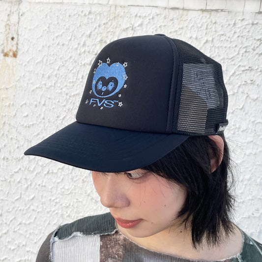 Heart Koala CAP / BLUE / グラフィック刺繍キャップ