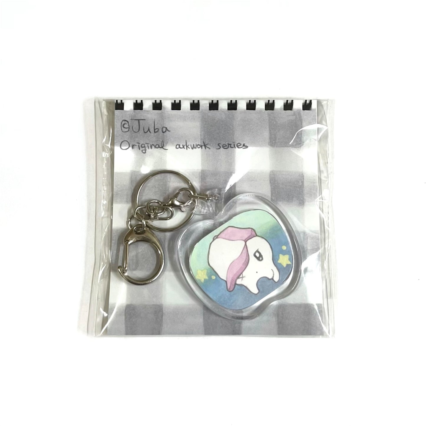 【JUBA】Nunmul meogumni original art work keychain / キーチェーン