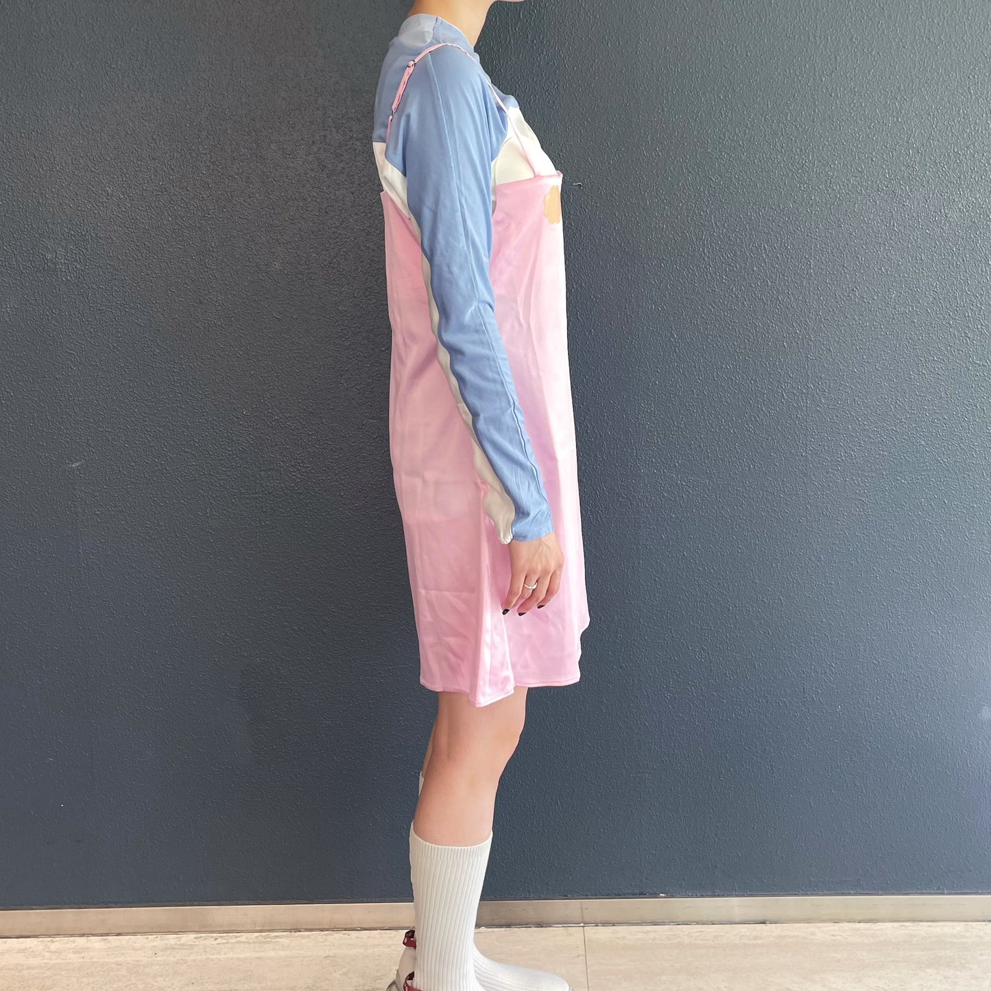 NIP DRESS / PINK / スリップドレス