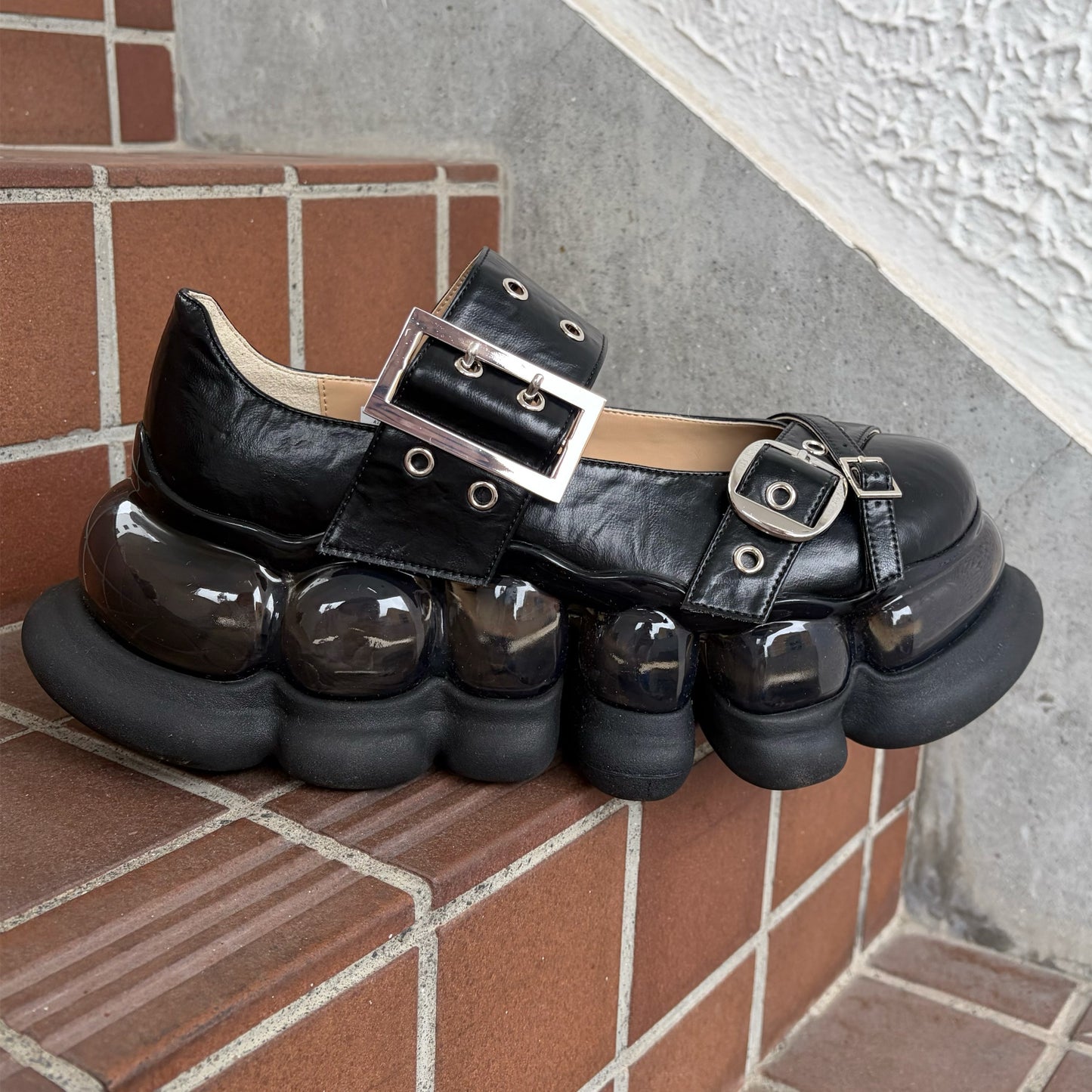 JEWELRY ARK CROSS MARY JANE / BLACK / MIKIOSAKABEメリージェーン