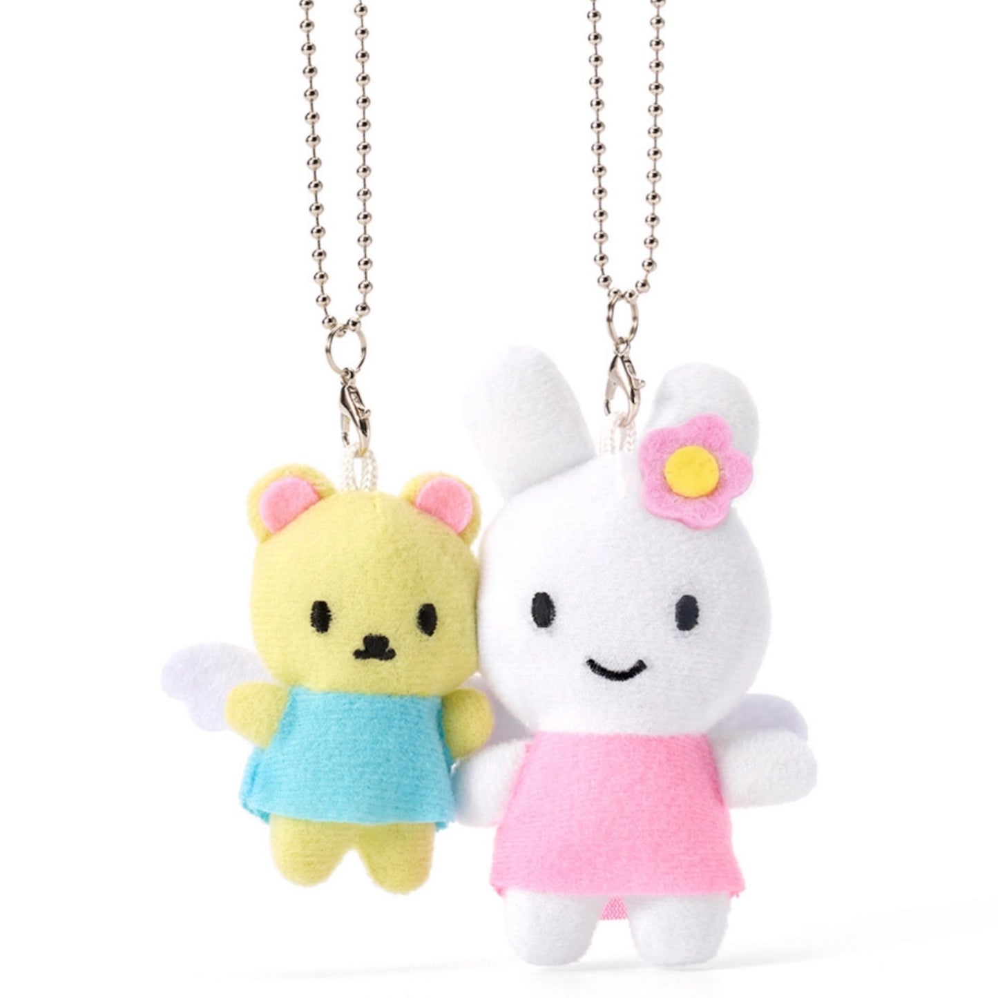 [X YOUNGART] KIDDY&JINI Twins Key Chain / ぬいぐるみキーチェーン