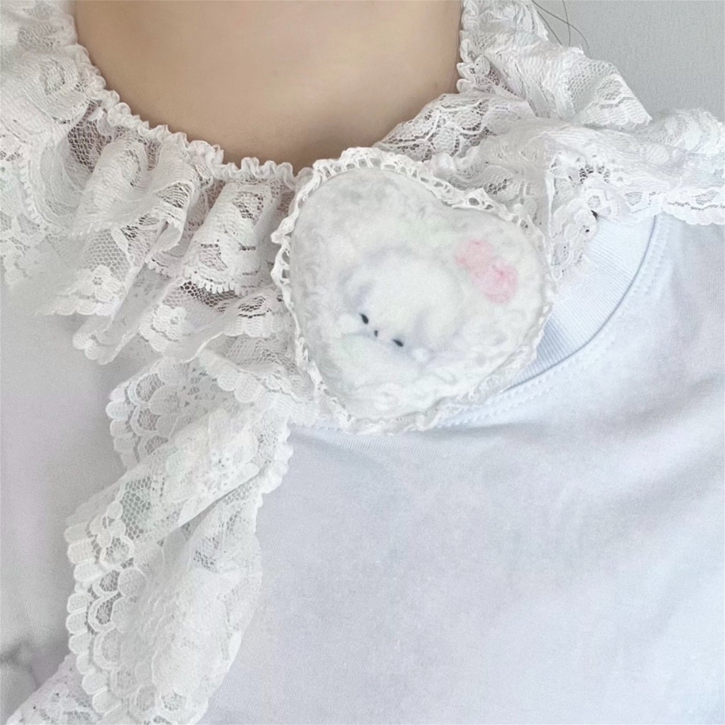 【lizilin】plush pin / バッジ