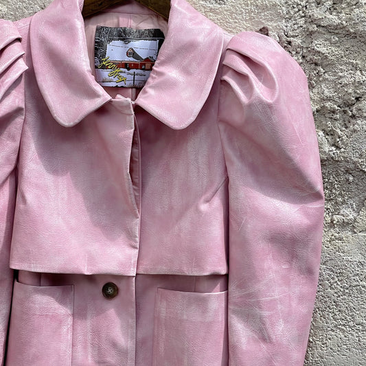 MARY JACKET / PINK / パフスリーブジャケット