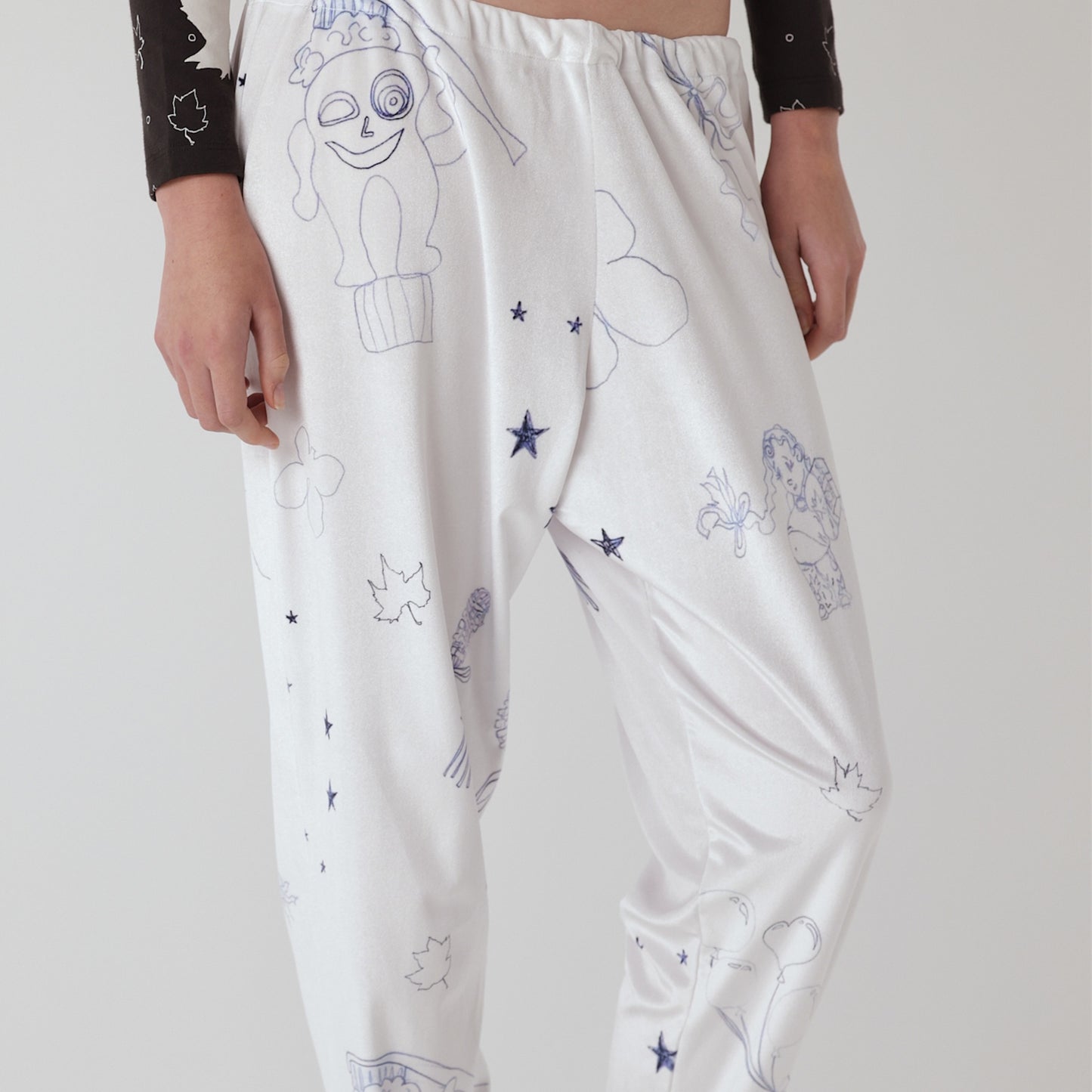 DROP CROTCH LONG JOHNS / TOOTH / ドロップクロッチパジャマパンツ