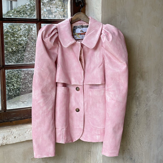 MARY JACKET / PINK / パフスリーブジャケット
