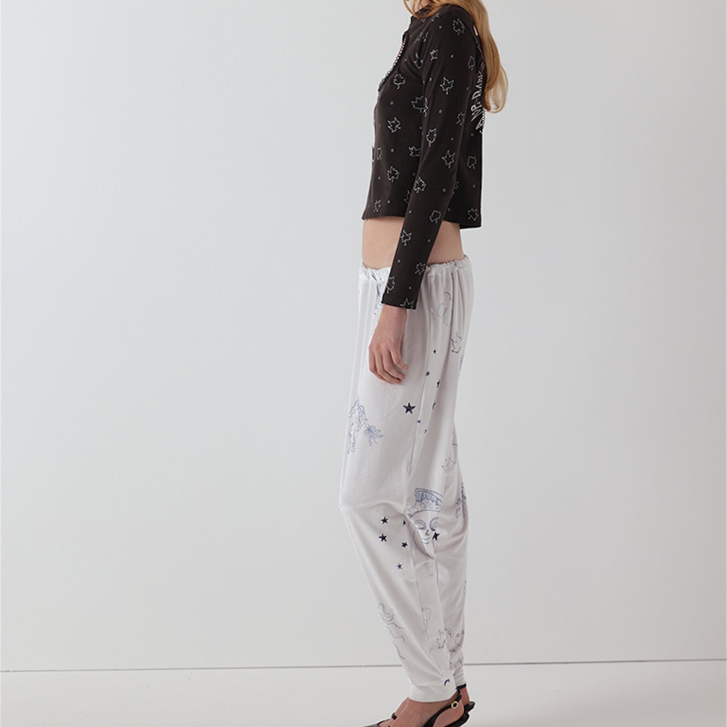 DROP CROTCH LONG JOHNS / TOOTH / ドロップクロッチパジャマパンツ