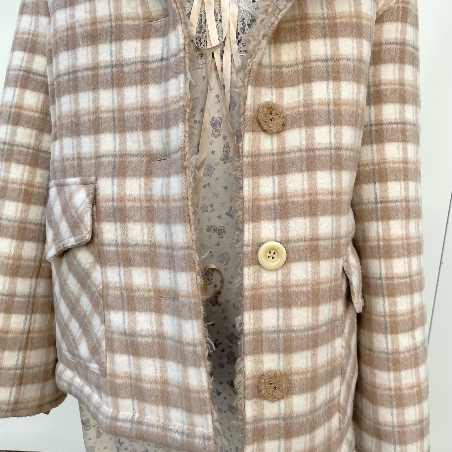 Be My Letter Coat / Beige / リバーシブルジャケット