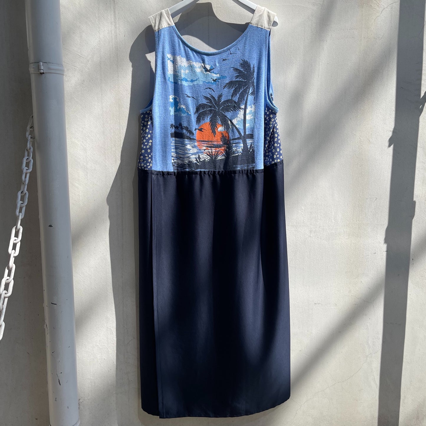 TANK ONE PIECE / NAVY / タンクワンピース