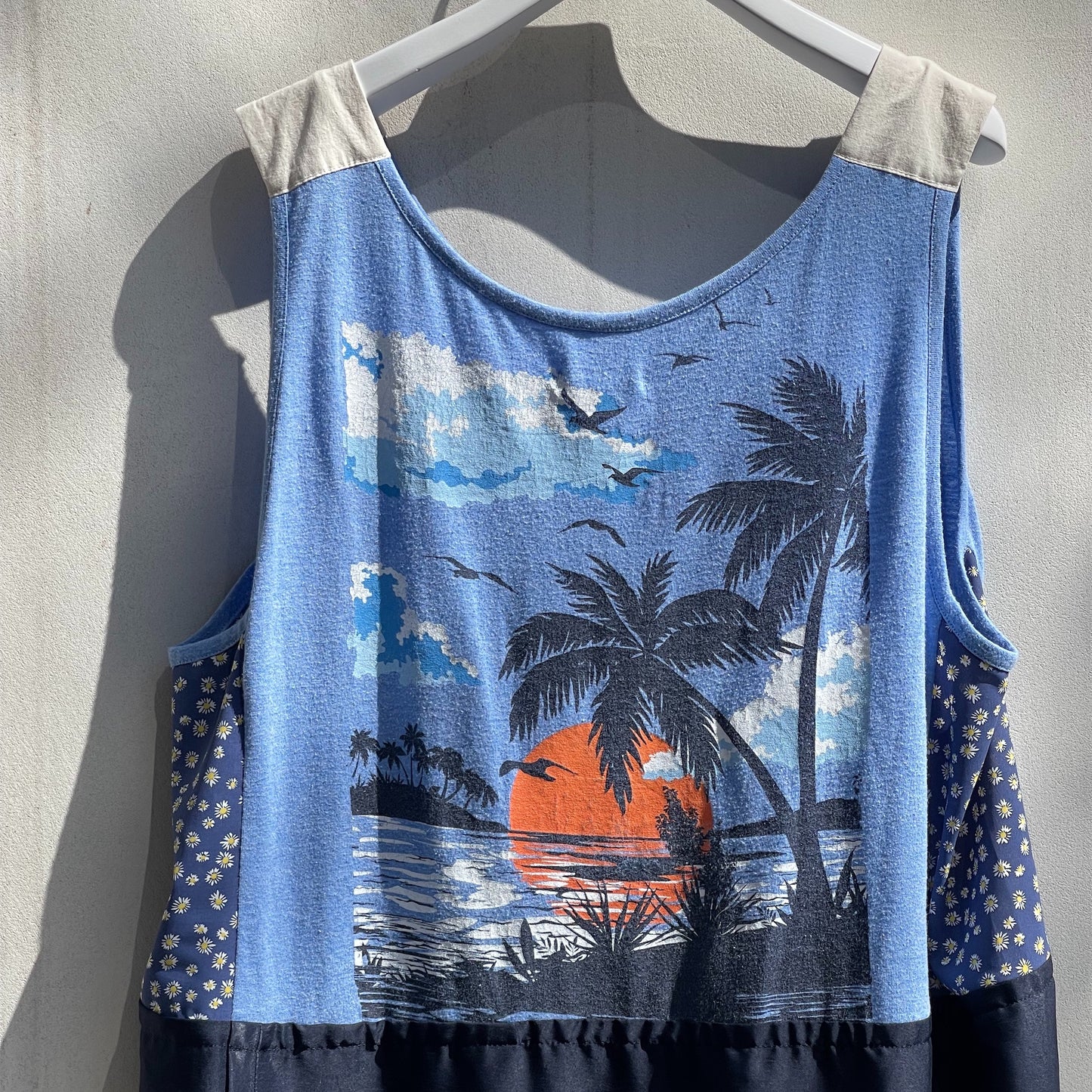 TANK ONE PIECE / NAVY / タンクワンピース