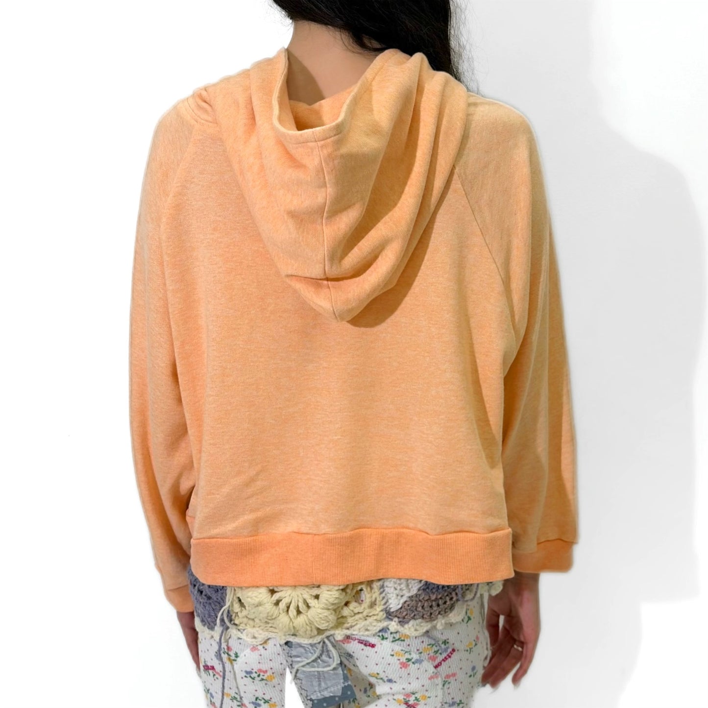 Zip hoodie / Orange / ジップフーディー