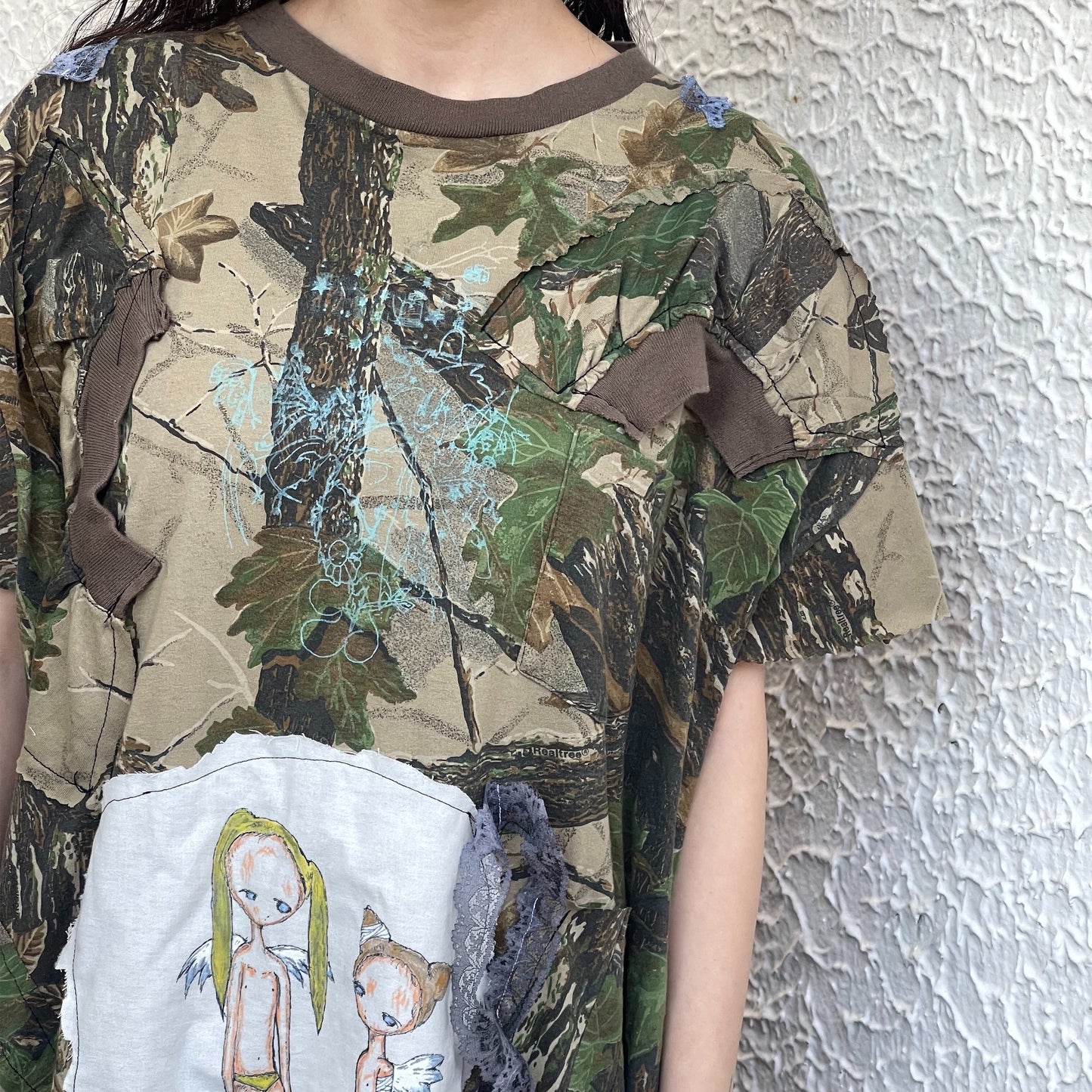 trust teji x TONII MONDO collabolation ★ Bond camo one piece / Cmao / ボンドカモワンピース