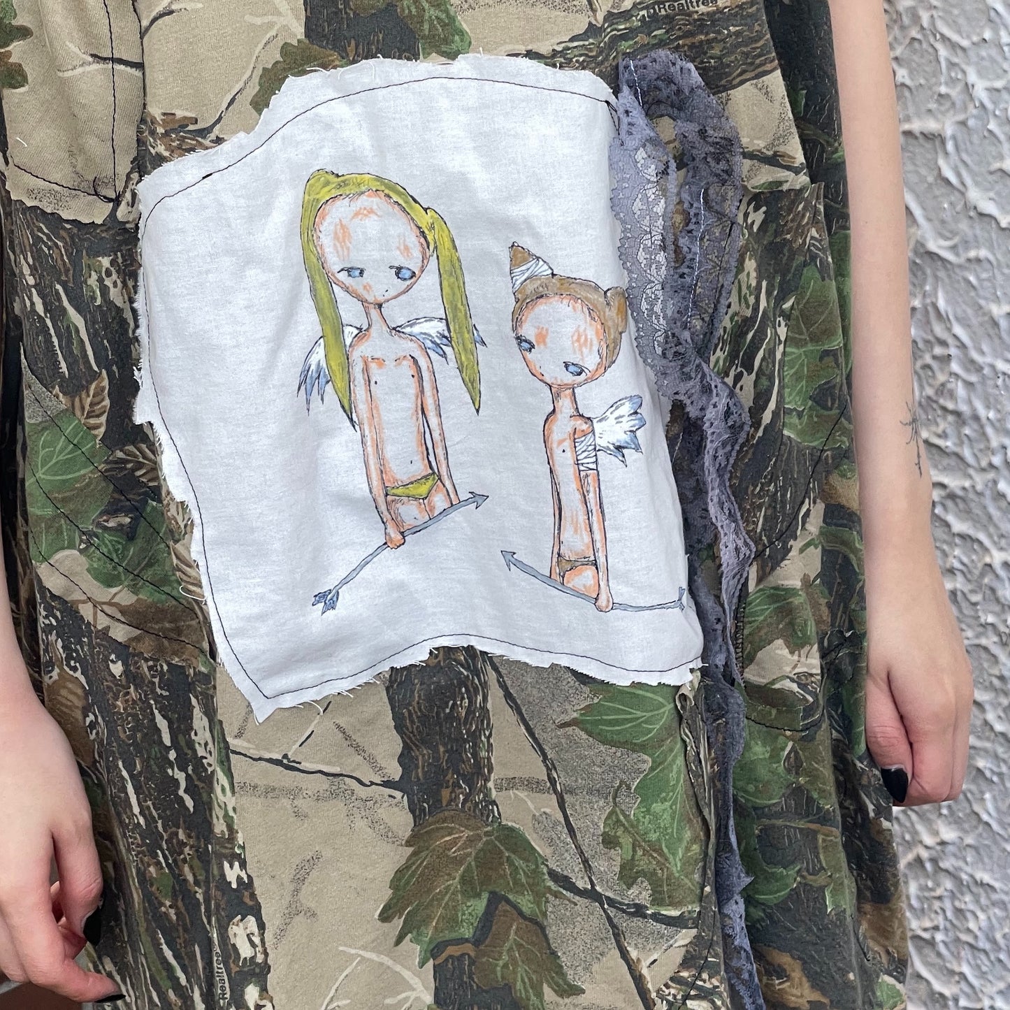 trust teji x TONII MONDO collabolation ★ Bond camo one piece / Cmao / ボンドカモワンピース