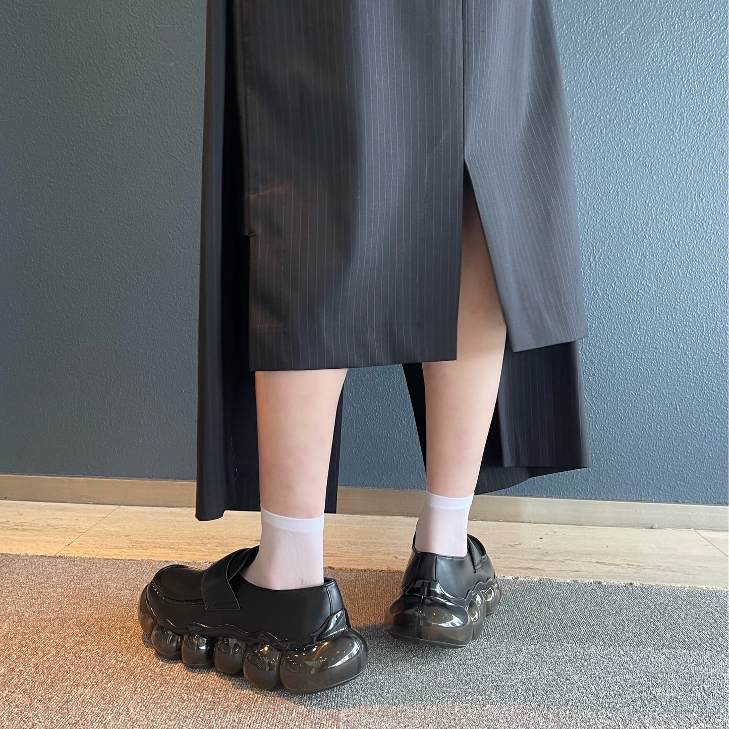 son skirt / black / セパレートスカート