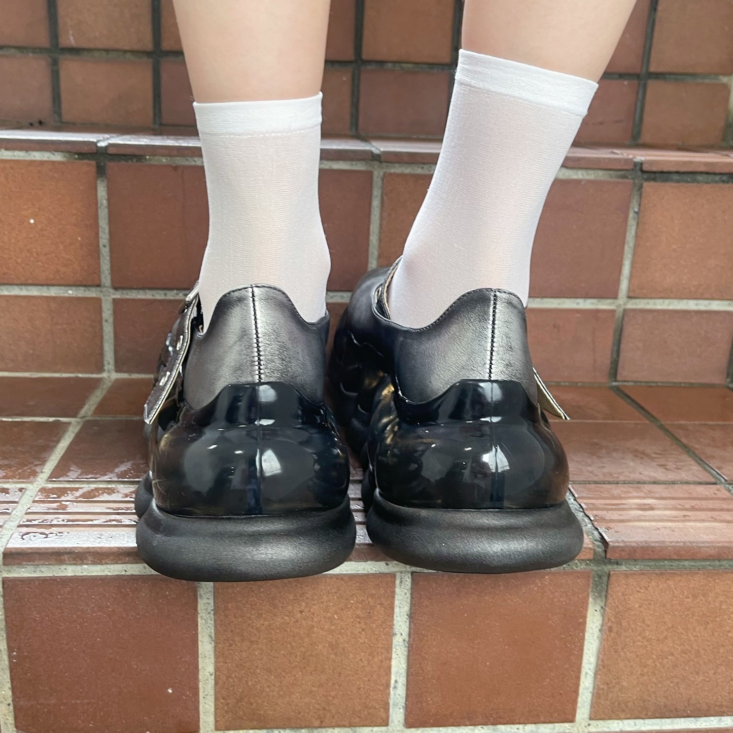 JEWELRY ARK BLUSHED MARY JANE / SILVER / MIKIOSAKABEメリージェーン