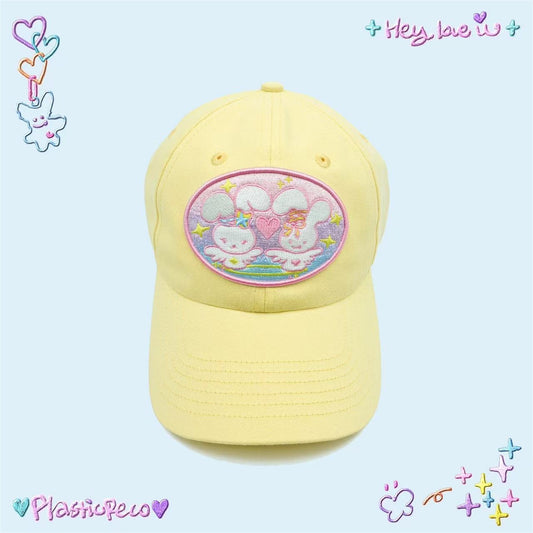 【plasticpeco】Bunny Love - Cap / キャップ