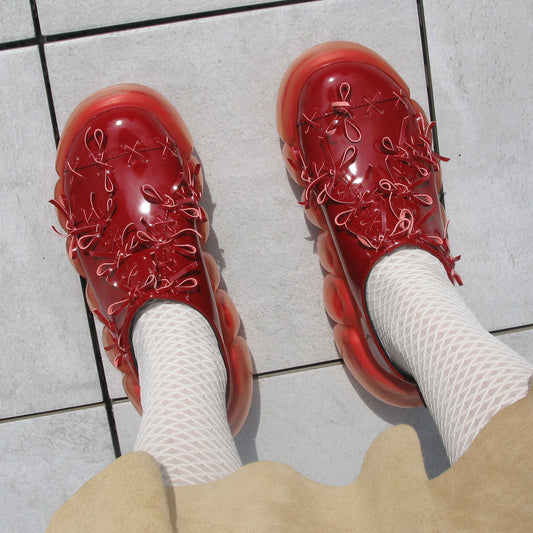 JEWELRY BUBBLE TINY RIBBON SABO / RED / MIKIOSAKABEサボ