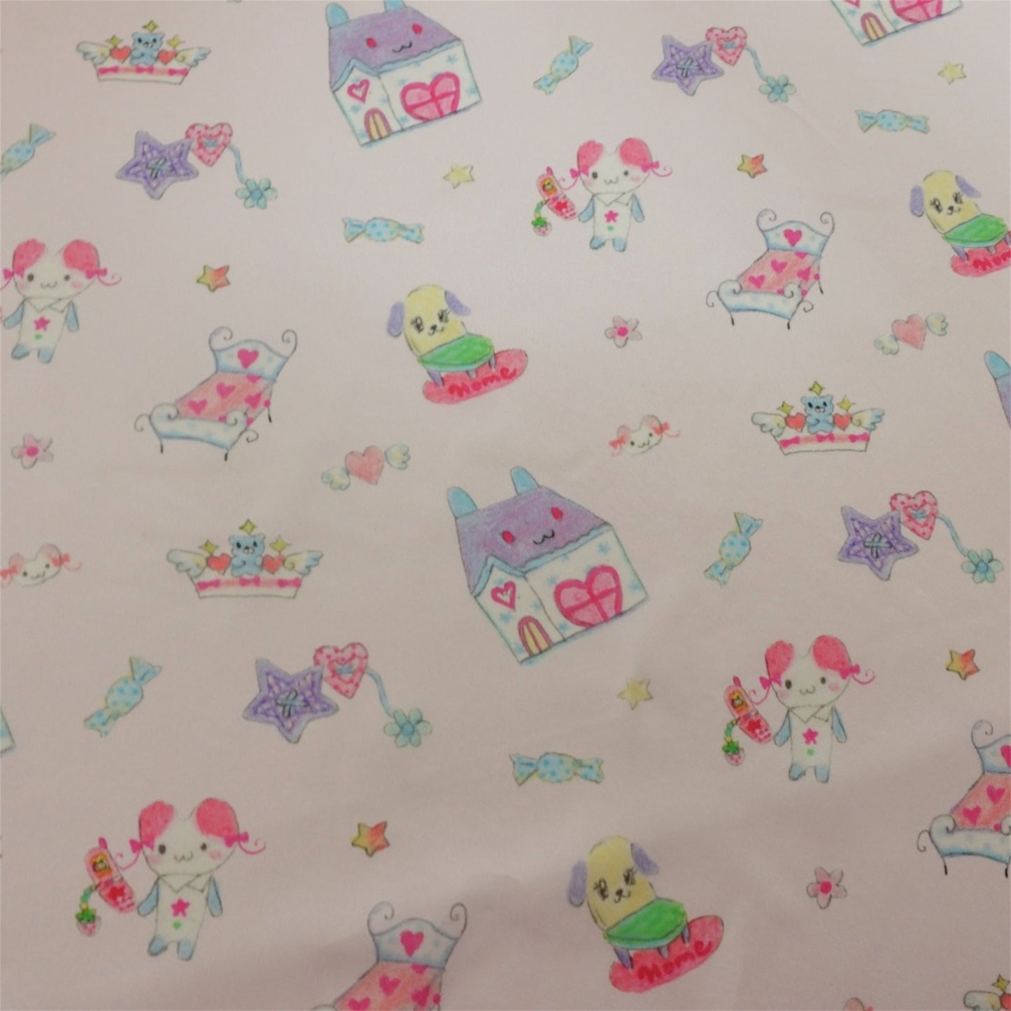 【peco】Silk Square Scarf - Do You Remember Bunny Home / スカーフ