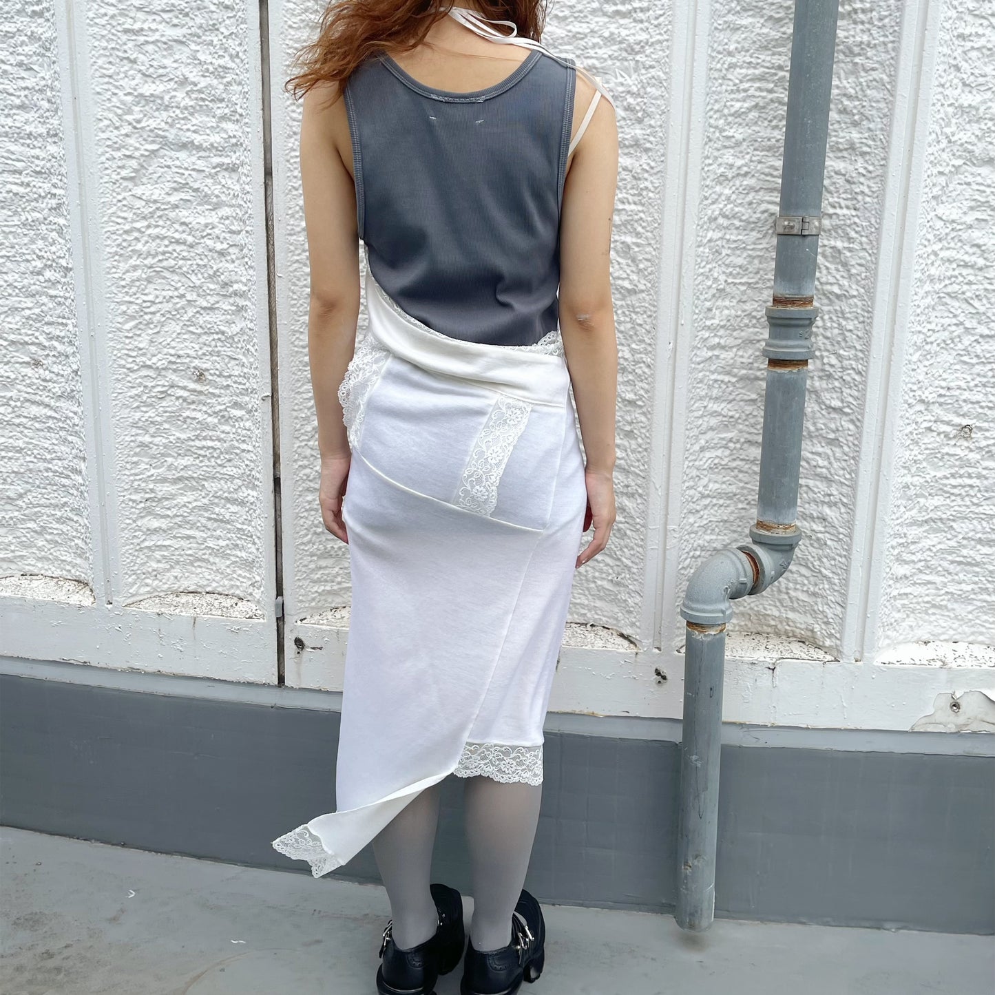 Lace Camisole Dress / Off White / レースキャミソールドレス