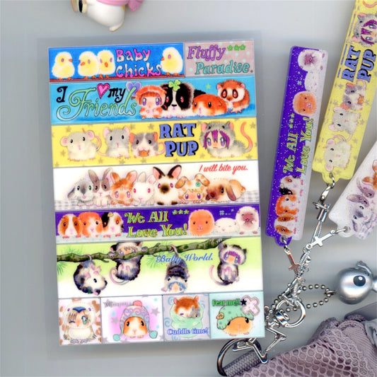 【oliwa】Baby Animals 3D sticker / ステッカー
