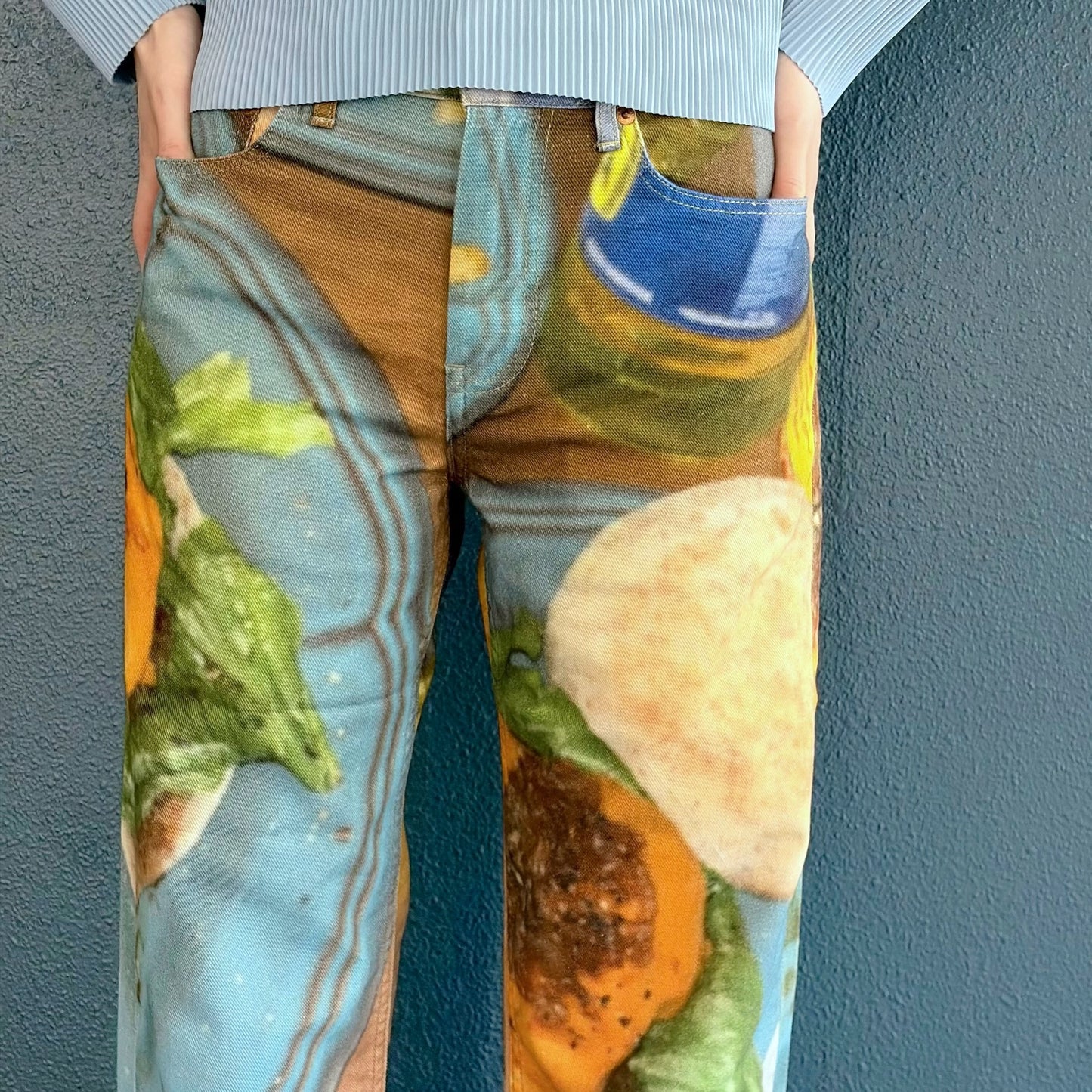 GRAPHIC PANTS / BLUE DINER / グラフィックパンツ