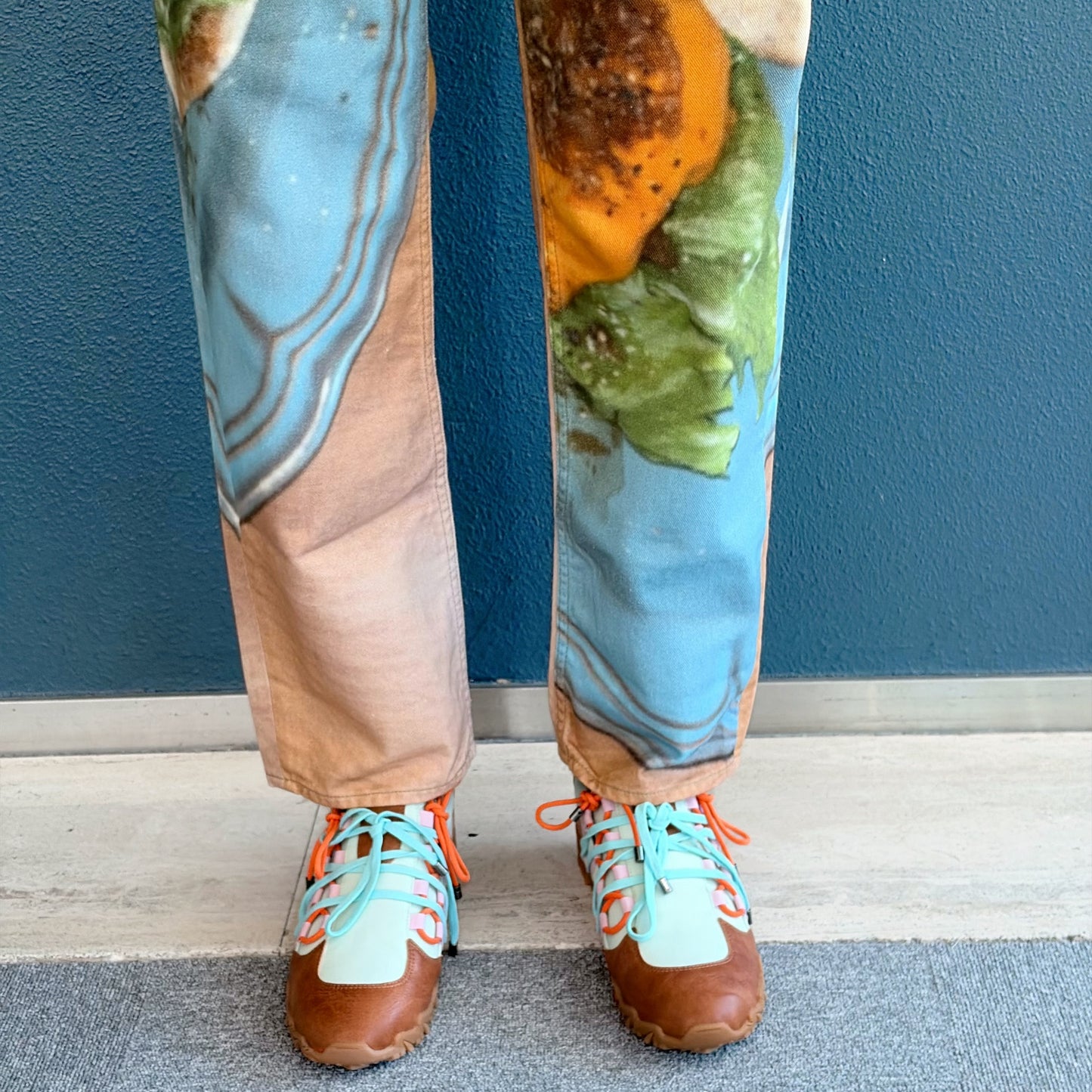 GRAPHIC PANTS / BLUE DINER / グラフィックパンツ
