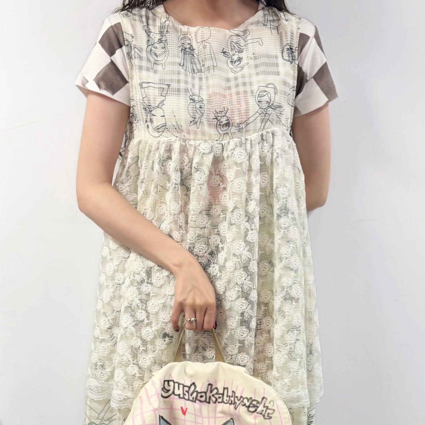 Okubo memory dress / 大久保惠コラボレーションドレス