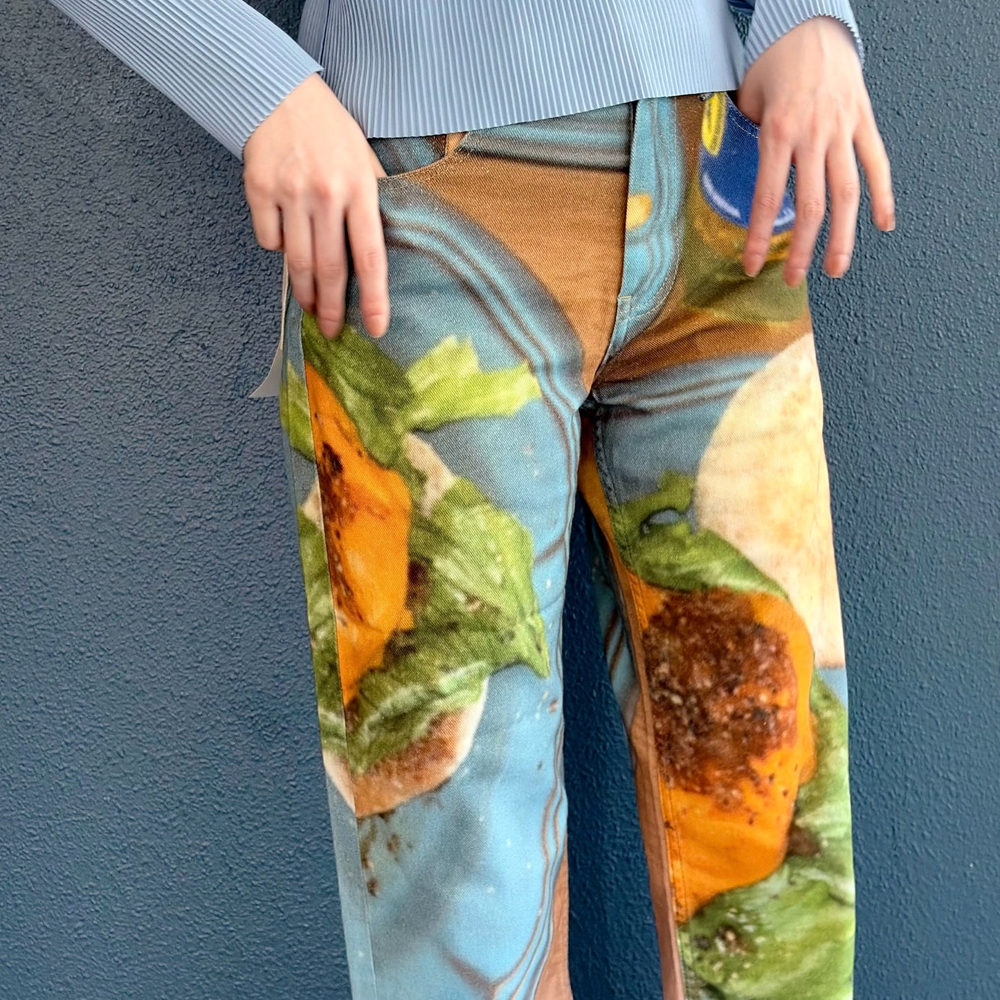 GRAPHIC PANTS / BLUE DINER / グラフィックパンツ