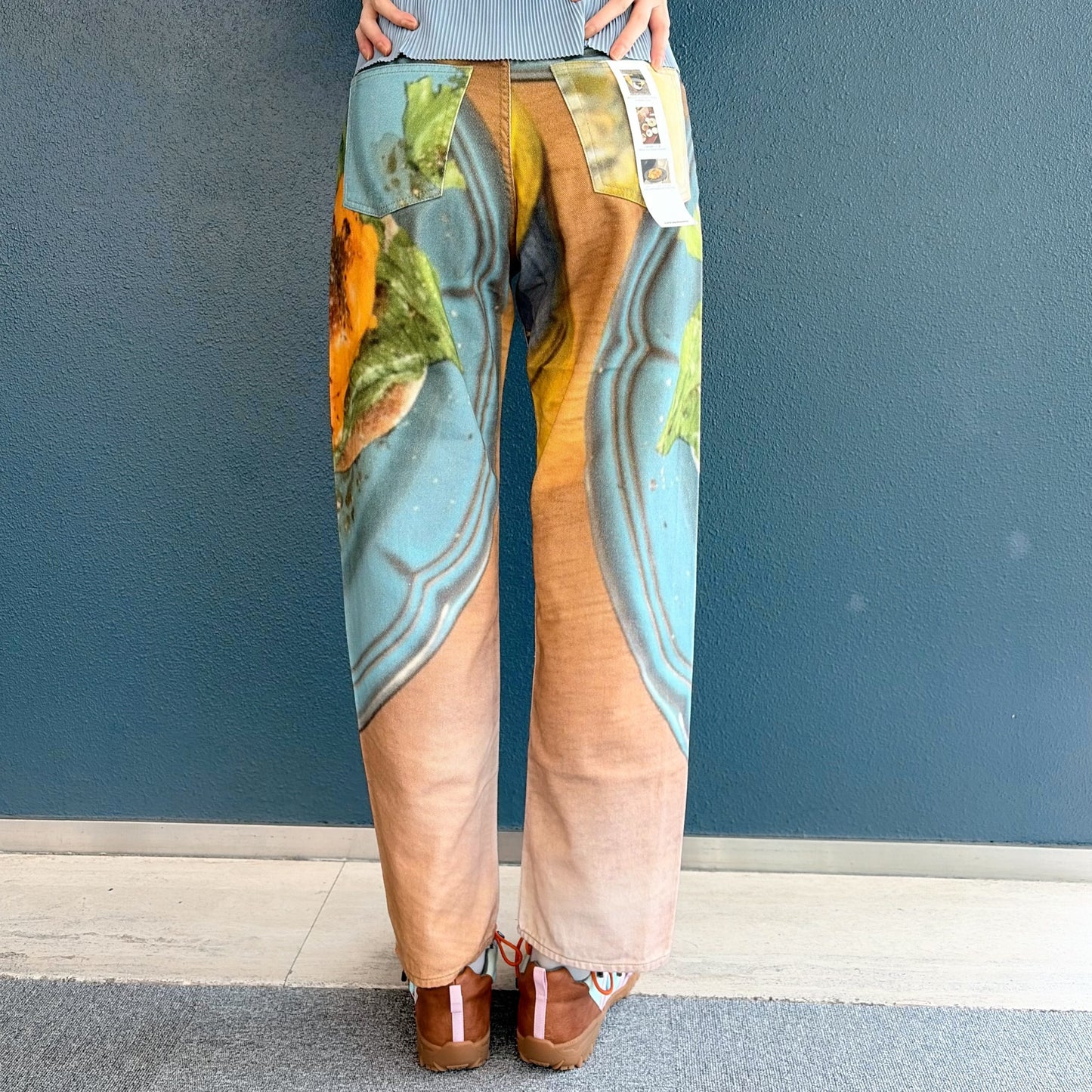 GRAPHIC PANTS / BLUE DINER / グラフィックパンツ