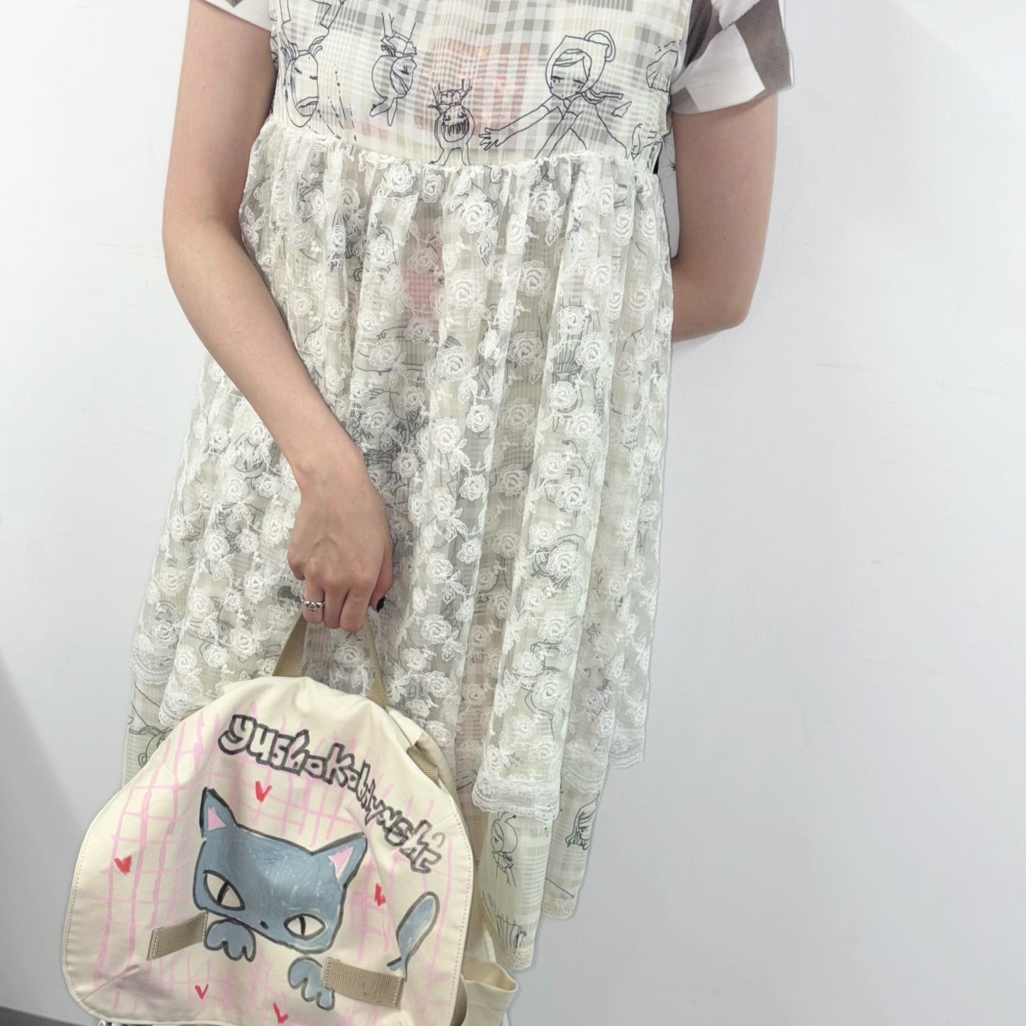 Okubo memory dress / 大久保惠コラボレーションドレス