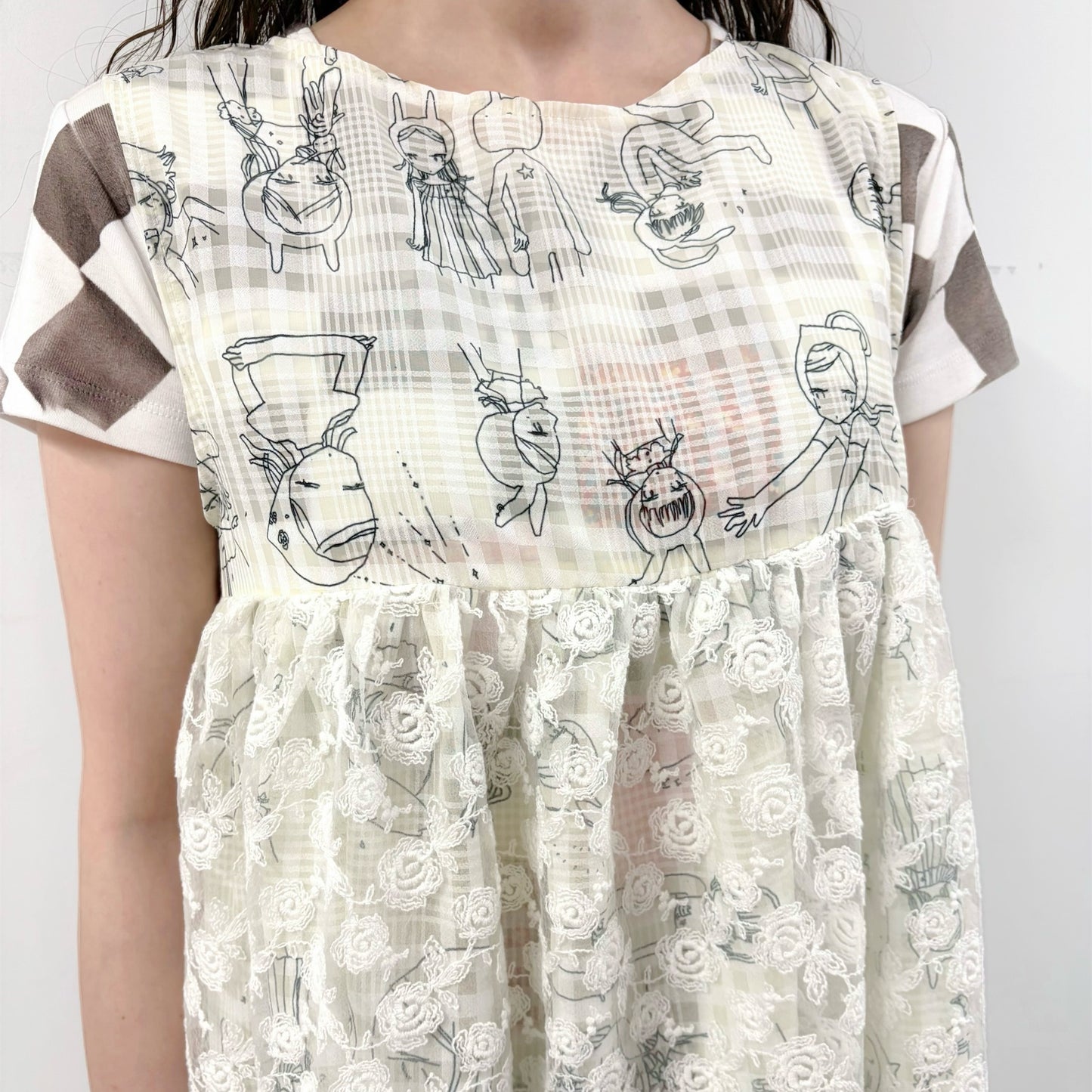 Okubo memory dress / 大久保惠コラボレーションドレス