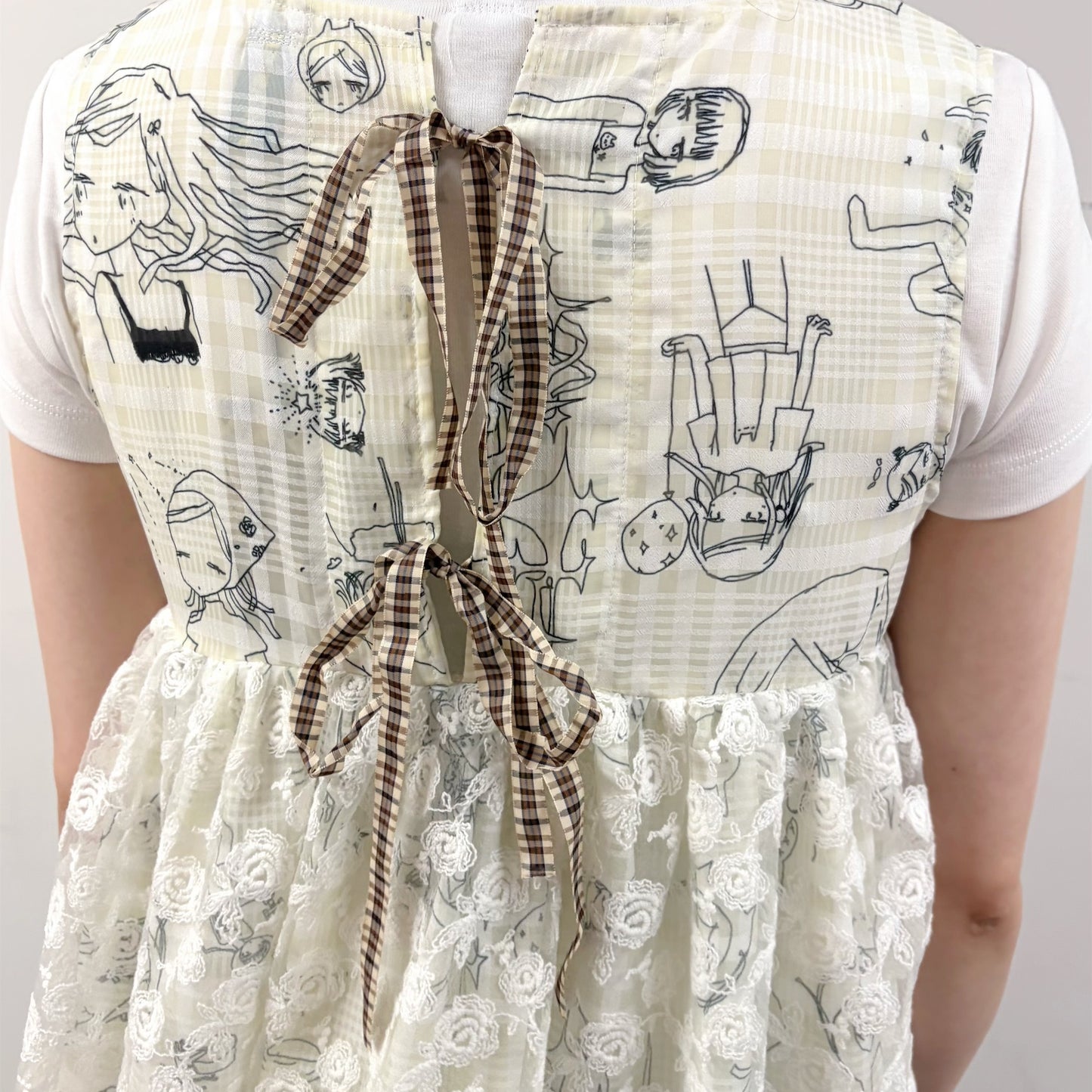 Okubo memory dress / 大久保惠コラボレーションドレス