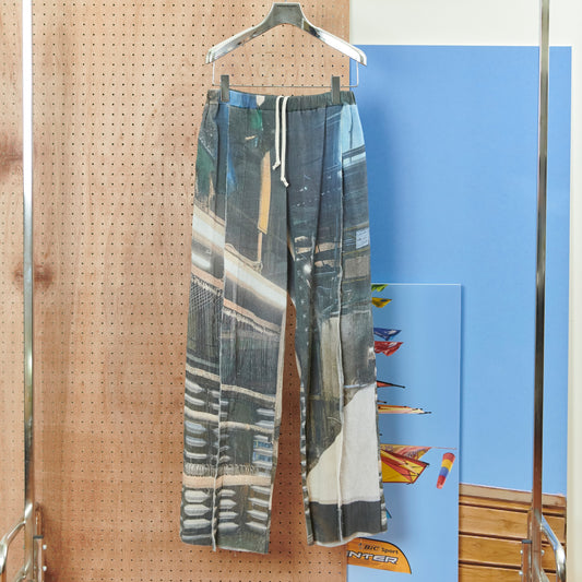 GRAPHIC YORYU PANTS / MONO COIL / グラフィック楊柳パンツ