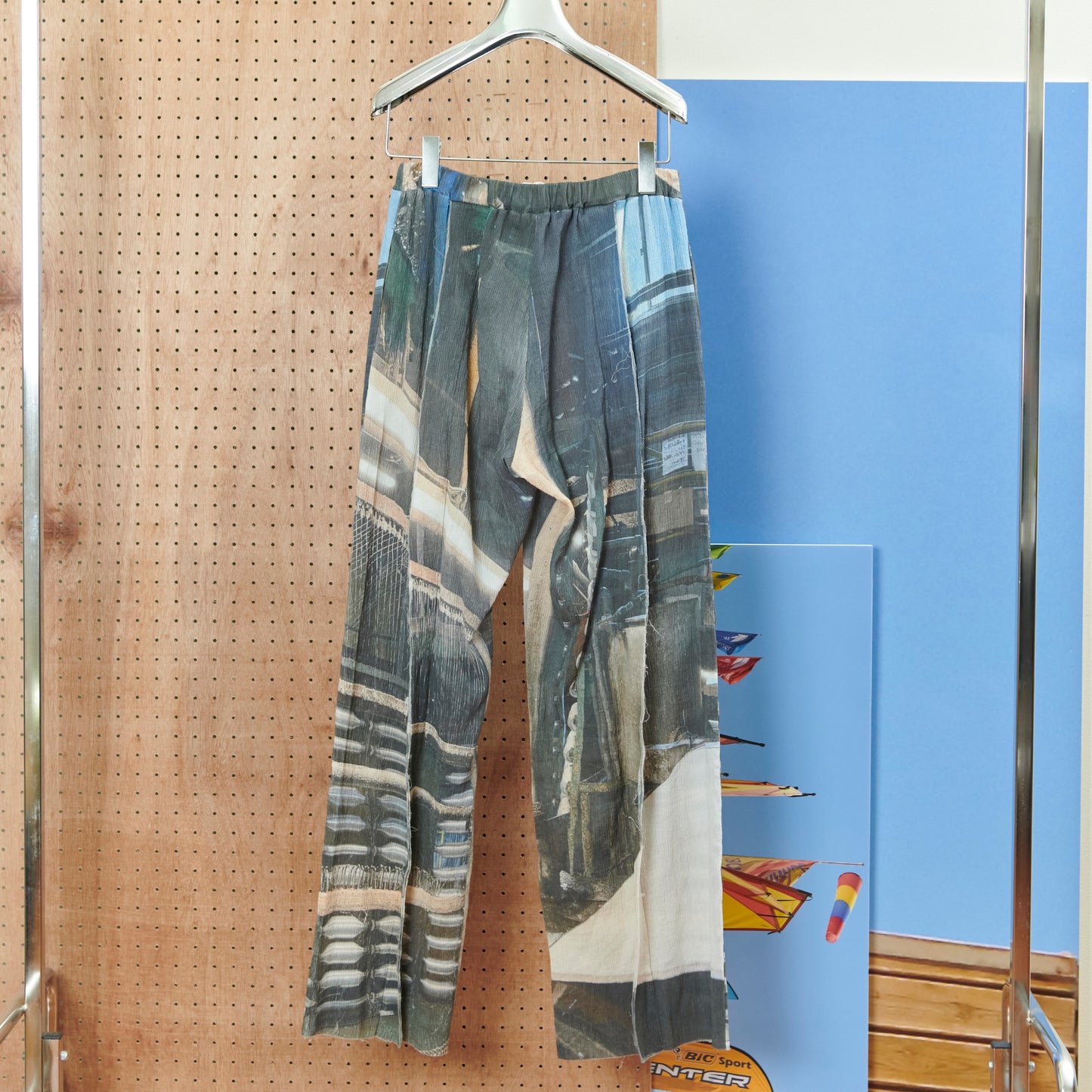 GRAPHIC YORYU PANTS / MONO COIL / グラフィック楊柳パンツ
