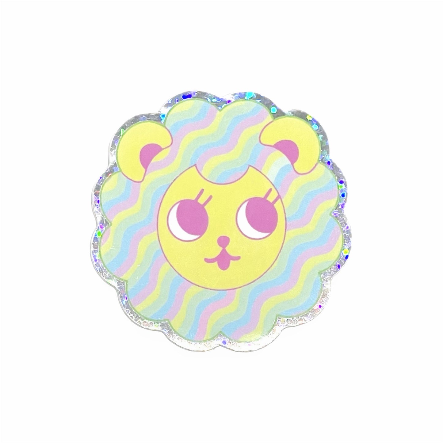 Baby lion Individual stickers / ライオンステッカー